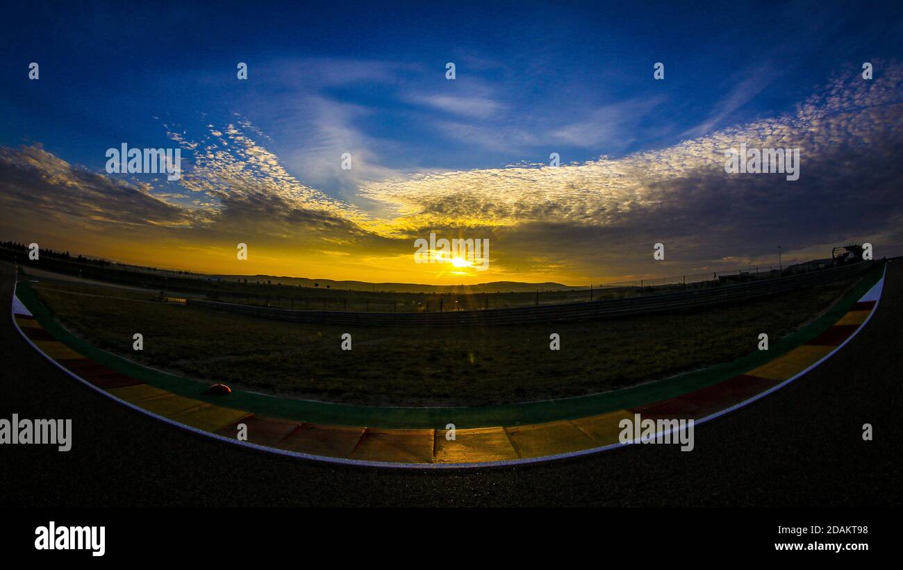 Ambiance piste, lors de la course d'Aragon de la FIA WTCR 2020, 6e tour de la FIA World Touring car Cup 2020, sur la Ciudad del Motor de Aragon, du 14 au 15 novembre 2020 à Alcañiz, Aragon, Espagne - photo Paulo Maria / DPPI / LM crédit: Gruppo Editoriale LiveMedia/Alay Live News Banque D'Images