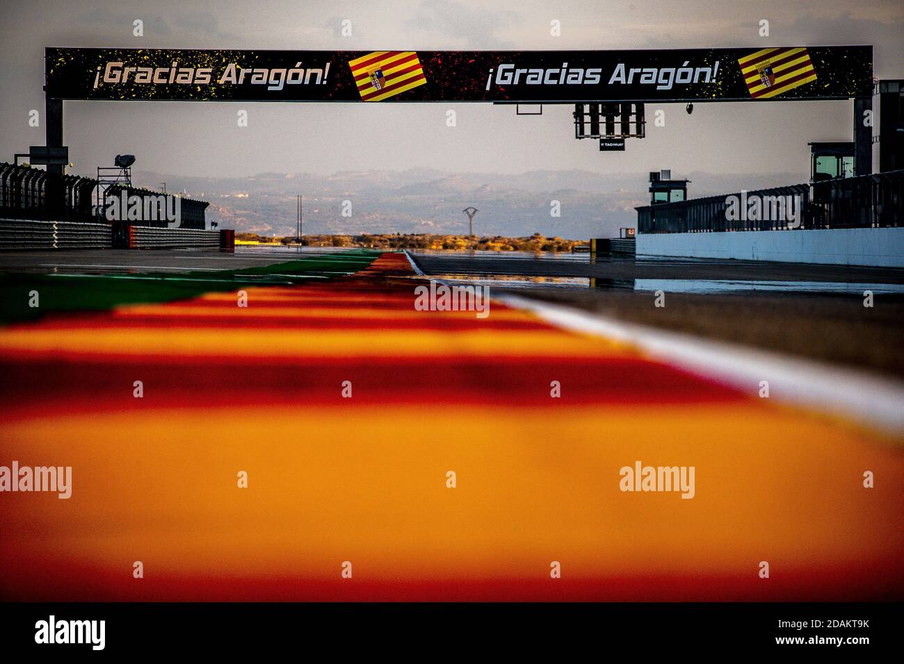 Ambiance piste, lors de la course d'Aragon de la FIA WTCR 2020, 6e tour de la FIA World Touring car Cup 2020, sur la Ciudad del Motor de Aragon, du 14 au 15 novembre 2020 à Alcañiz, Aragon, Espagne - photo Paulo Maria / DPPI / LM crédit: Gruppo Editoriale LiveMedia/Alay Live News Banque D'Images