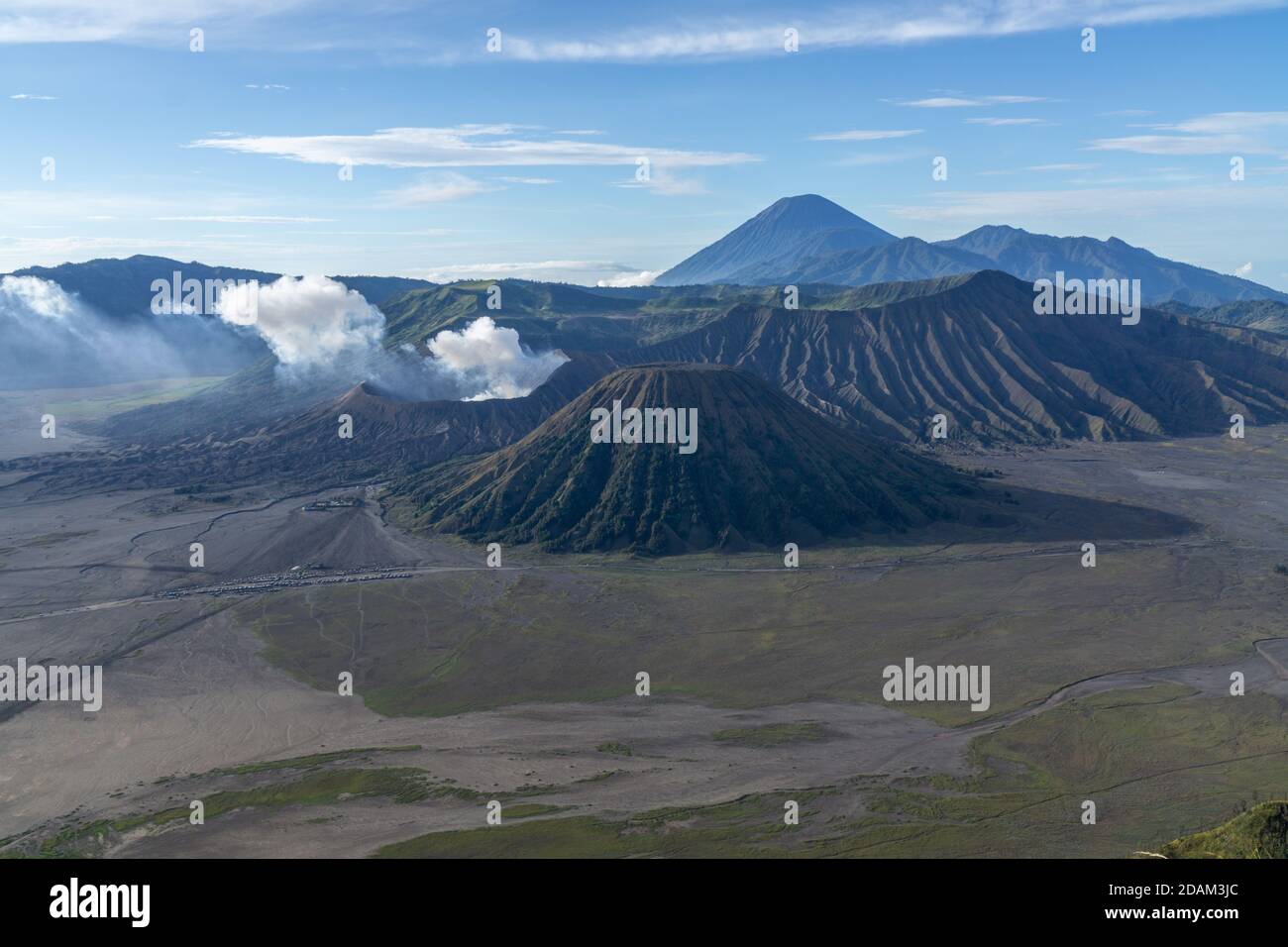 montagne de bromo à malang indonésie Banque D'Images