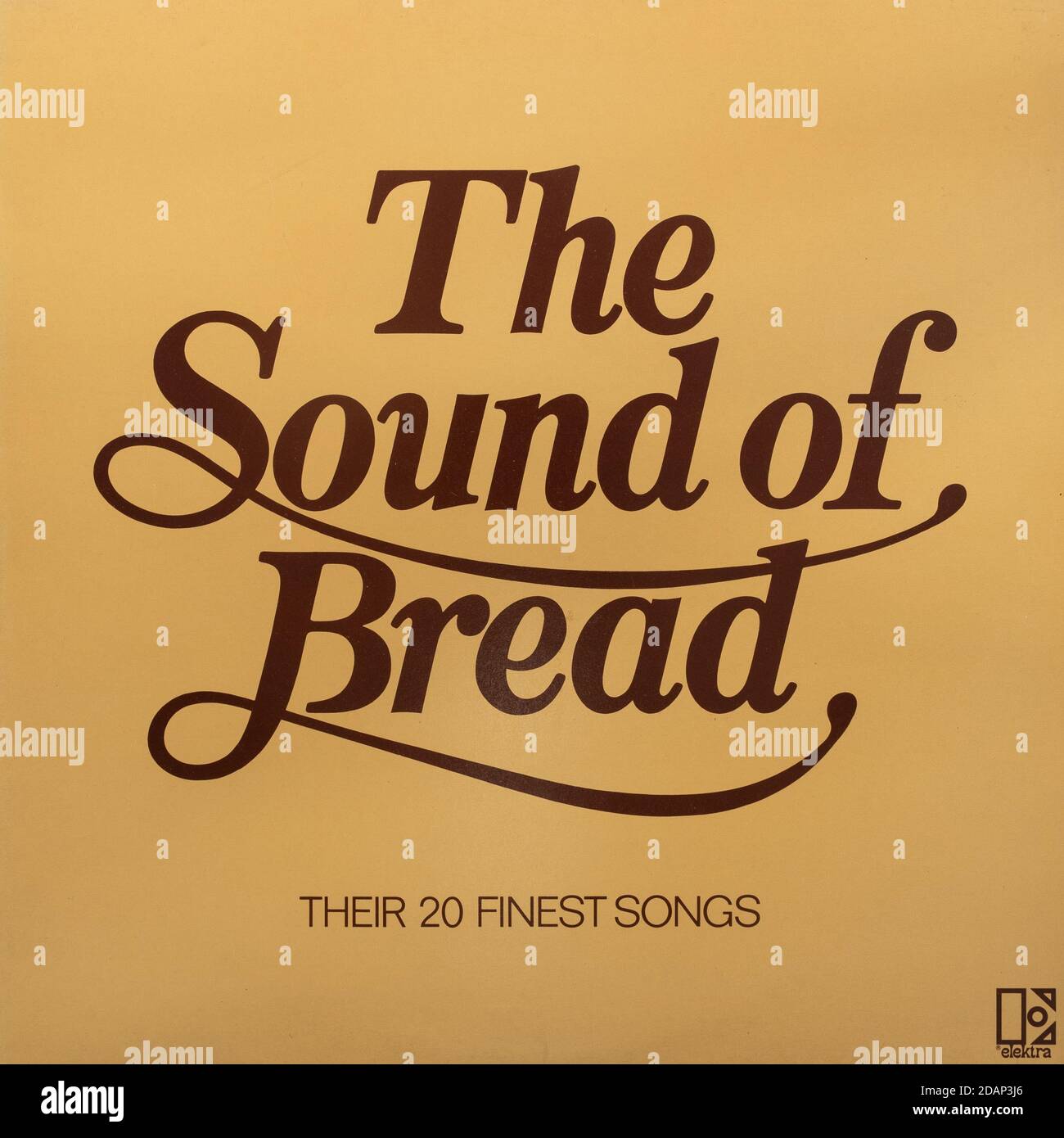 La couverture de l'album Sound of Bread, vinyle LP Banque D'Images