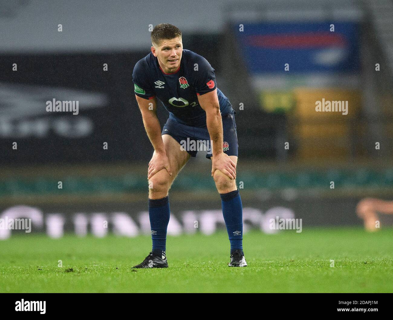 Twickenham, Angleterre, 14 novembre 2020 Owen Farrell, de l’Angleterre. Angleterre contre Géorgie. Quilter International. Crédit : Mark pain / Alamy Live News Banque D'Images