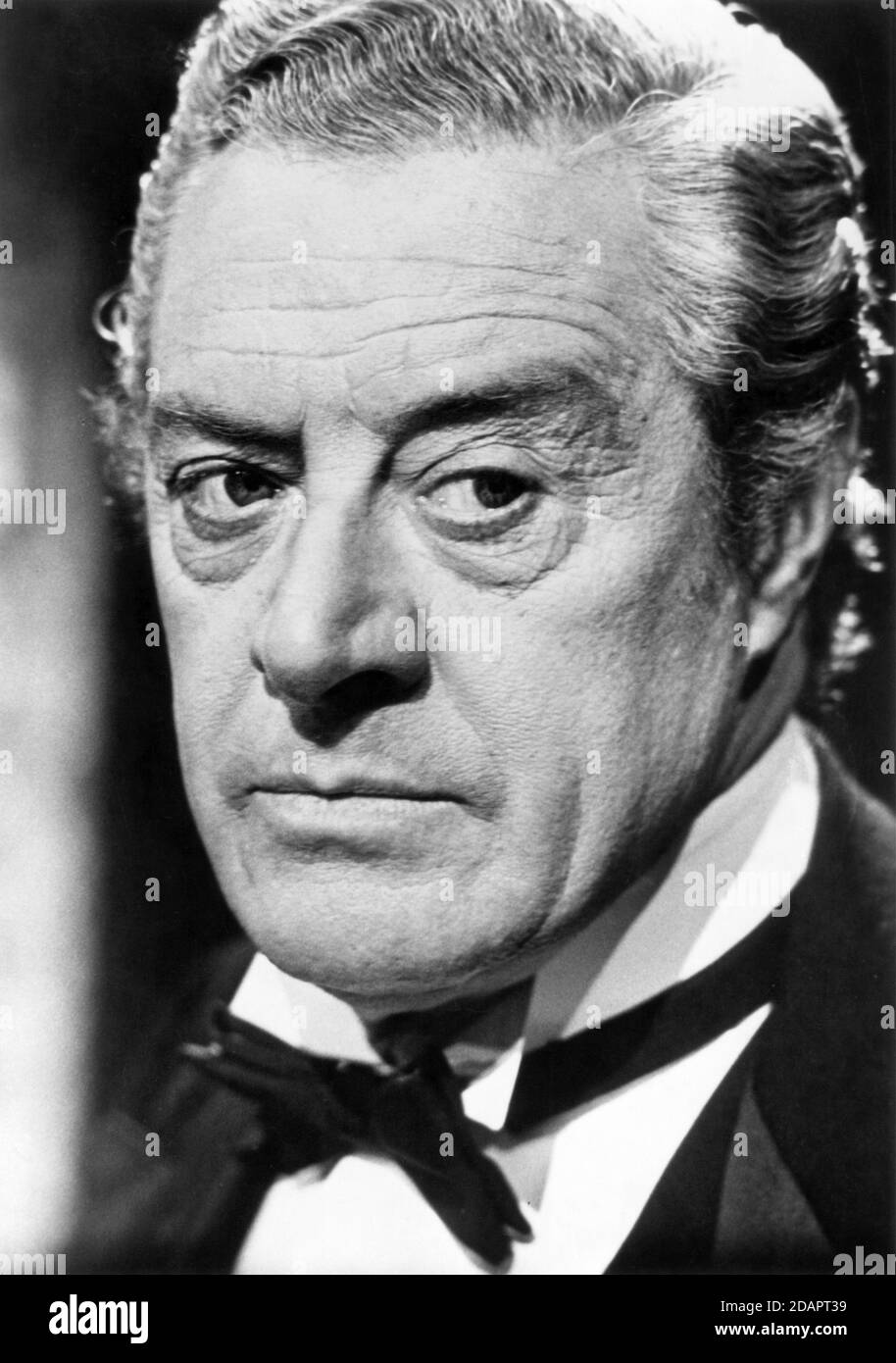 David Langton, Portrait de la publicité comme Lord Bellamy dans la série de drames britanniques, 'à l'étage, au rez-de-chaussée', ITV, 1977 Banque D'Images