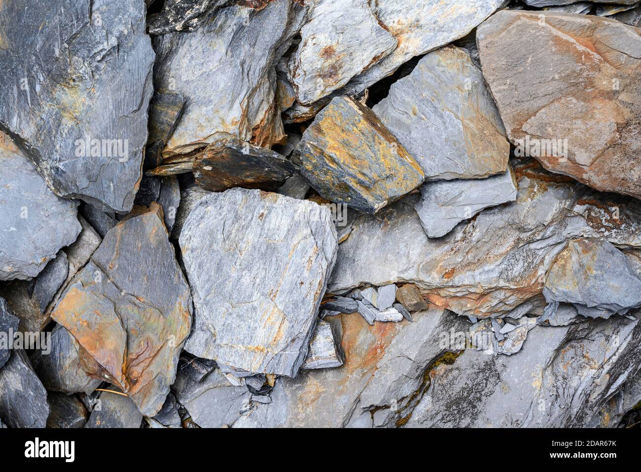Slates, Ballachulish, Glen COE, Écosse, Royaume-Uni Banque D'Images