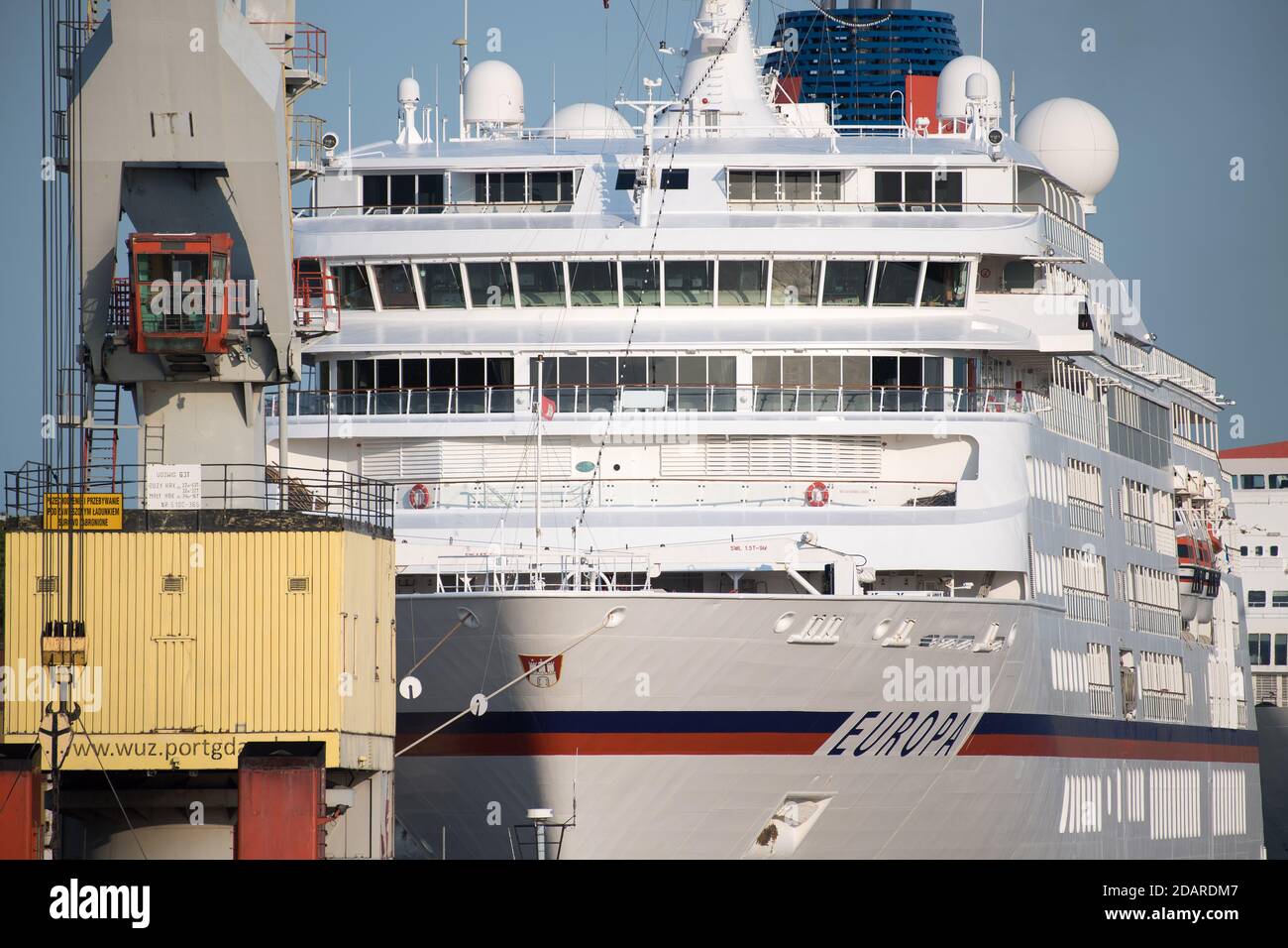 Bateau de croisière MS Europa à Gdansk, Pologne. 10 septembre 2020 © Wojciech Strozyk / Alamy stock photo Banque D'Images