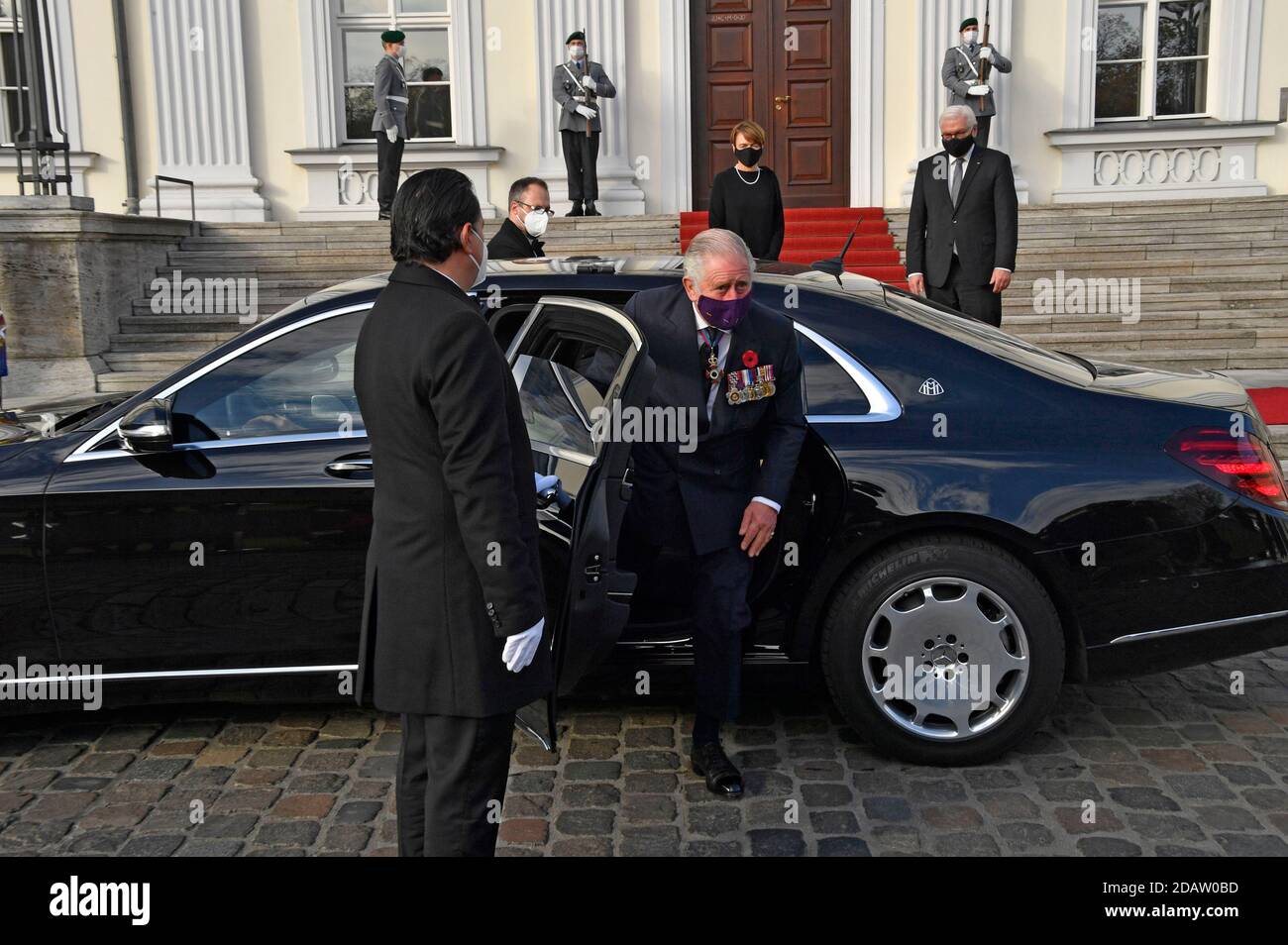 Berlin, Allemagne. 15 novembre 2020. Charles, Prince de Galles, à la réception du Président fédéral de l'Allemagne au Palais Bellevue le 15 novembre 2020 à Berlin, Allemagne crédit: Geisler-Fotopress GmbH/Alay Live News Banque D'Images