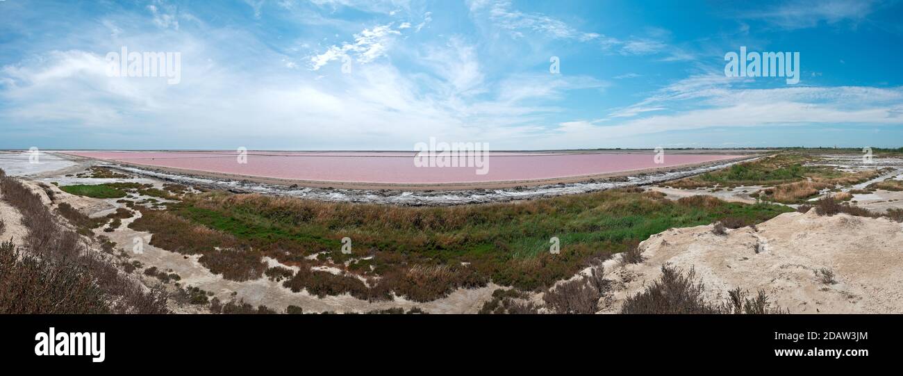 Salin de la Camargue France Banque D'Images