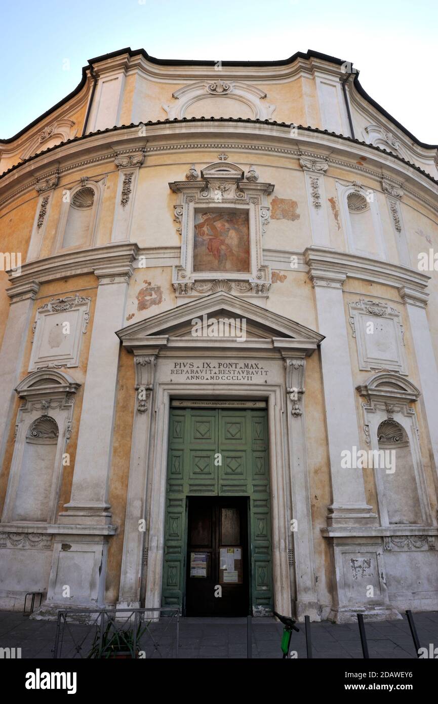 Église San Bernardo alle terme, Rome, Italie Banque D'Images