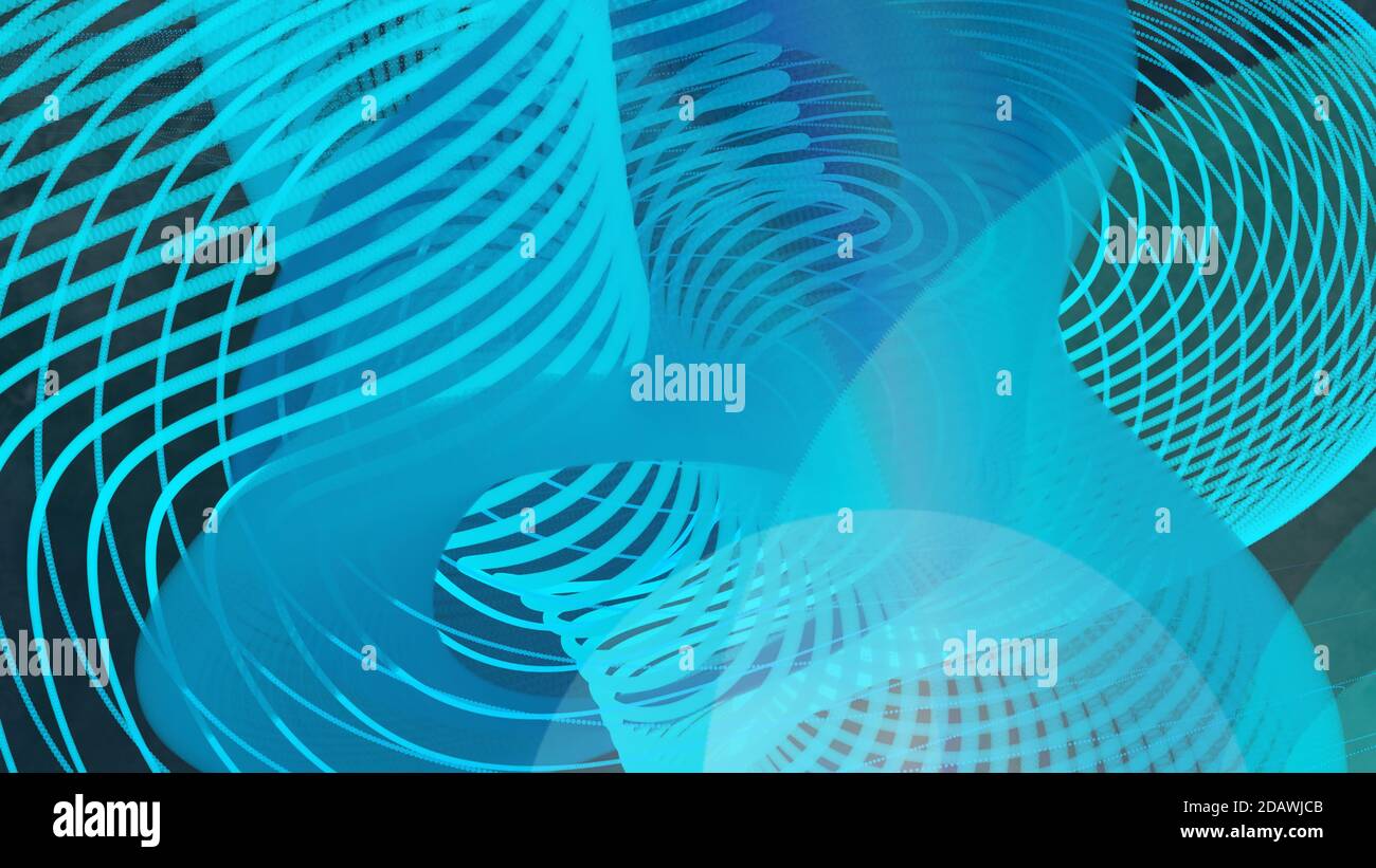 illustration de rendu 3d d'un arrière-plan bleu abstrait avec dégradés Banque D'Images