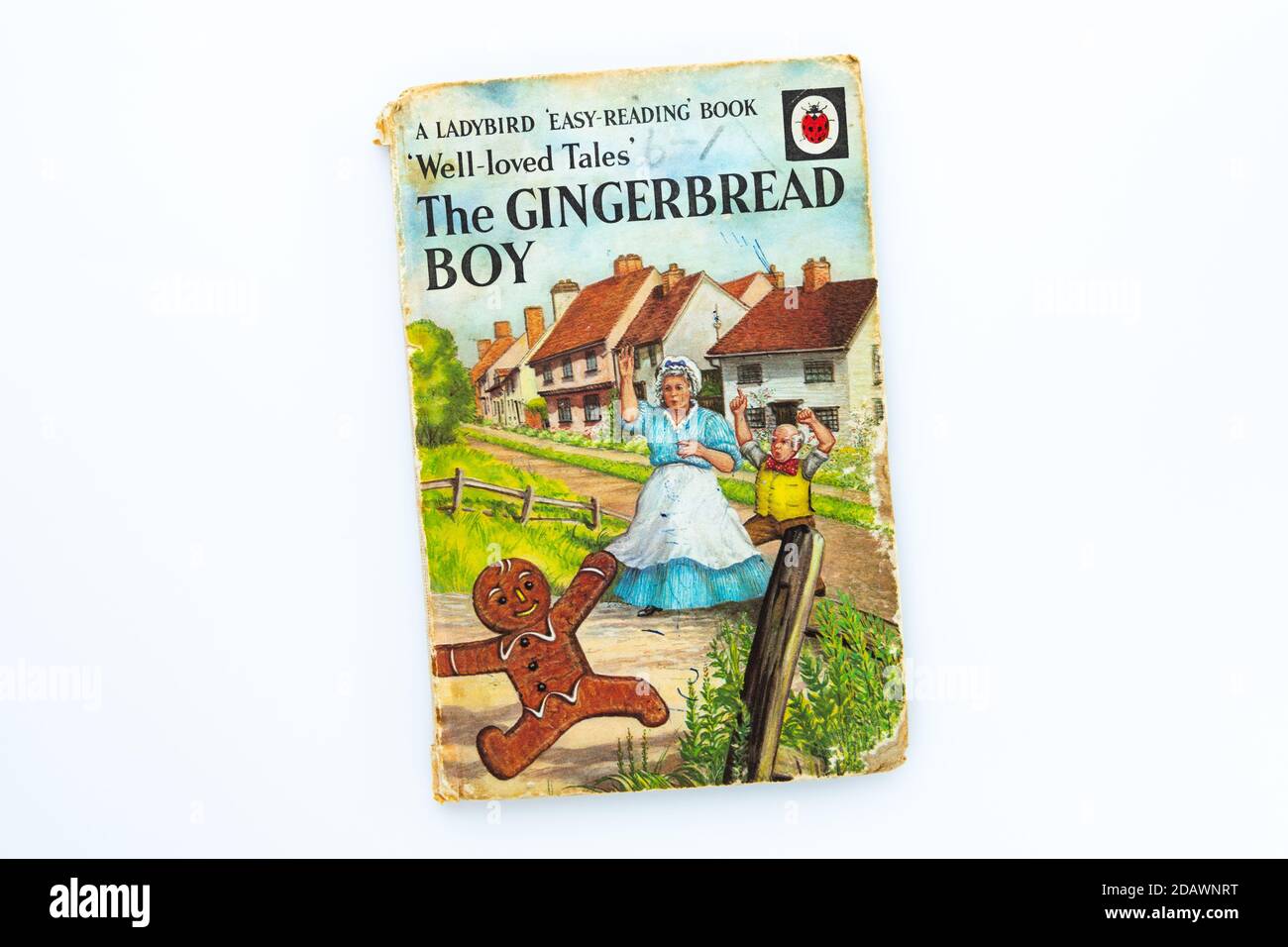 Le livre de coccinelle vintage de coccinelle « facile à lire » de Gingerbread Boy Banque D'Images