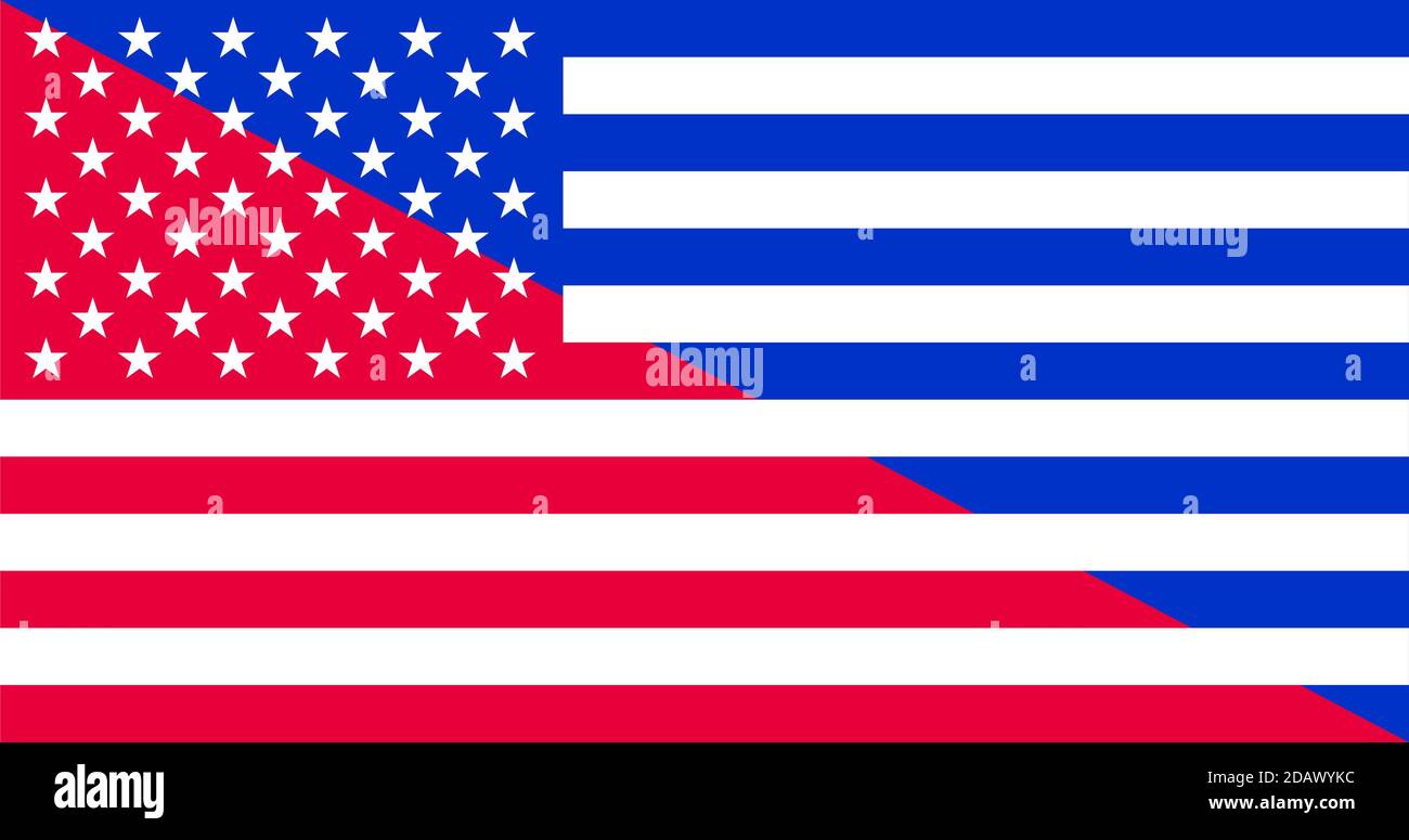 Drapeau des États divisés de l'Amérique Banque D'Images