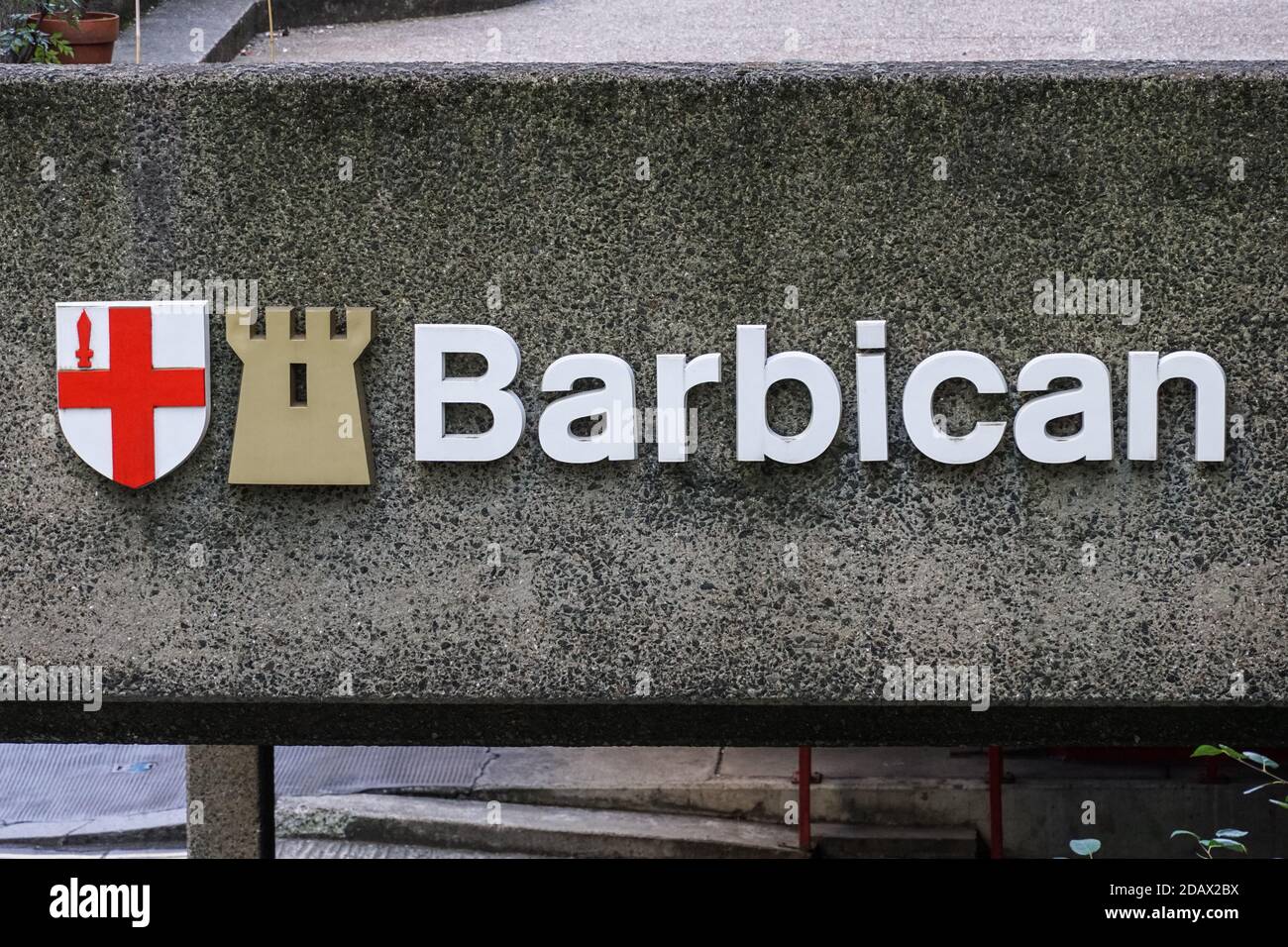 The Barbican Center, Londres Angleterre Royaume-Uni Banque D'Images