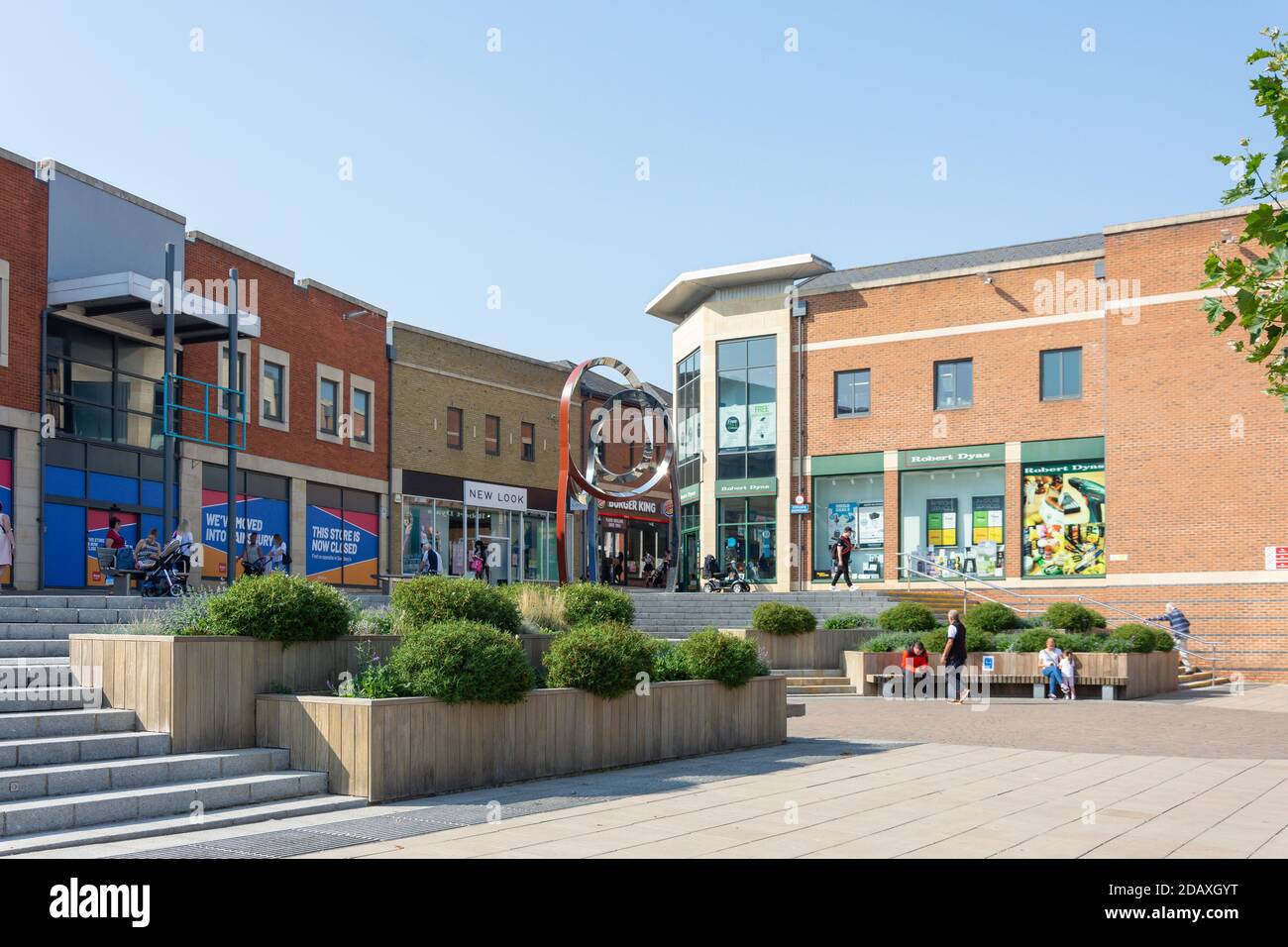 Orchard Shopping Centre, Didcot, Oxfordshire, Angleterre, Royaume-Uni Banque D'Images