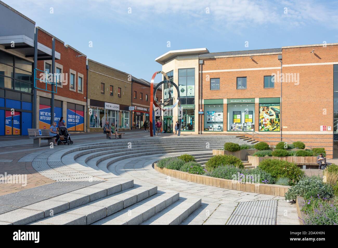 Orchard Shopping Centre, Didcot, Oxfordshire, Angleterre, Royaume-Uni Banque D'Images