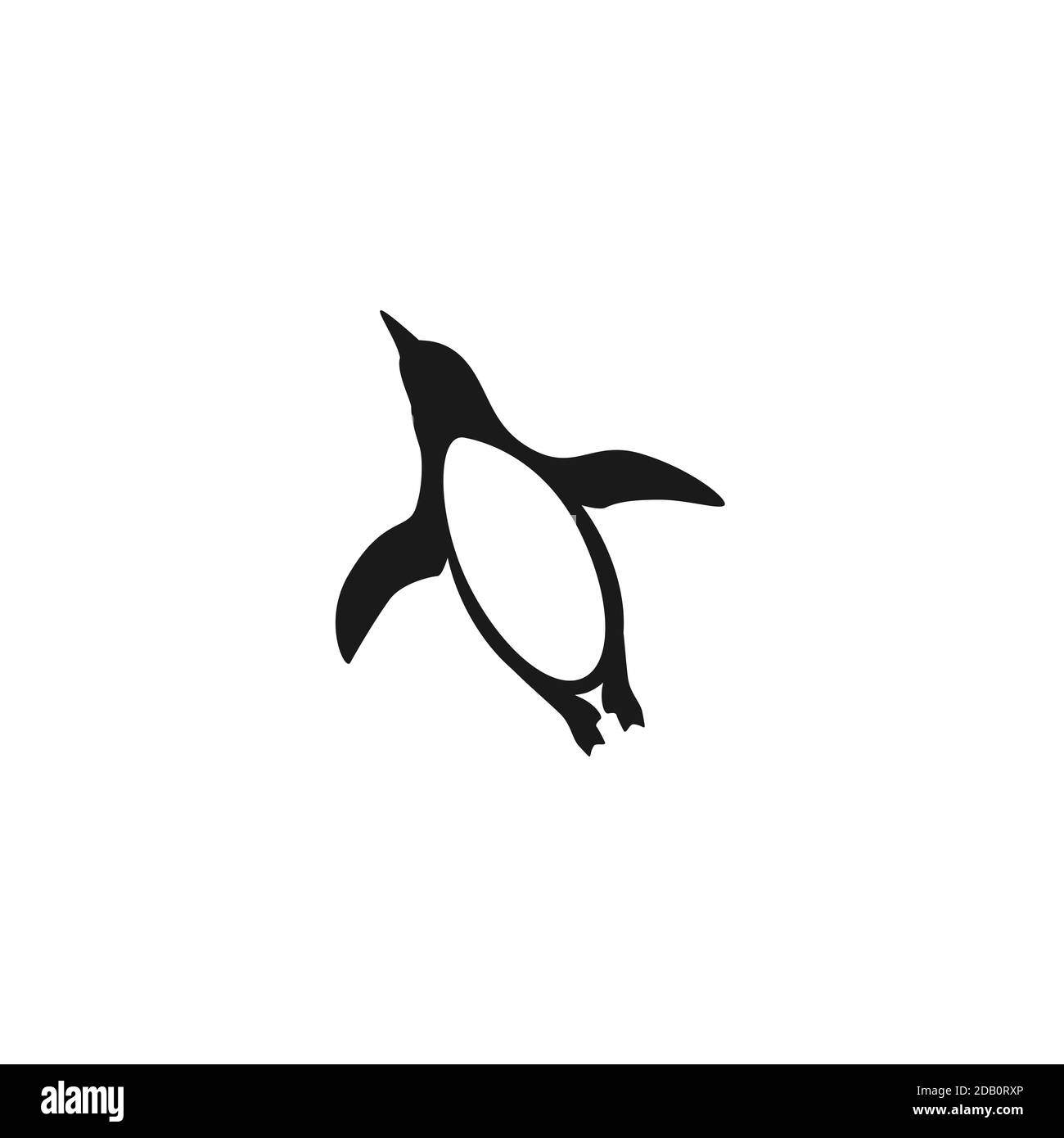 icône de silhouette de pingouin antarctique noir. illustration vectorielle de pinguin debout isolée sur blanc. Froid, nord, symbole de la nature. Symbole hiver de Noël Illustration de Vecteur icône de silhouette de pingouin antarctique noir. illustration vectorielle de pinguin debout isolée sur blanc. Froid, nord, symbole de la nature. Symbole hiver de Noël Illustration de Vecteur