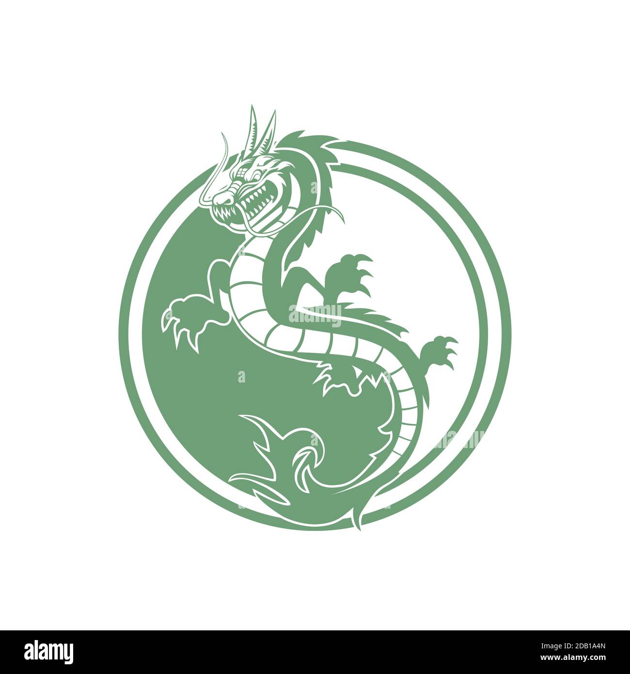 Personnage mascotte dragon chinois dessin illustration vecteur eps format , adapté à vos besoins de conception, logo, illustration, animation, etc Illustration de Vecteur