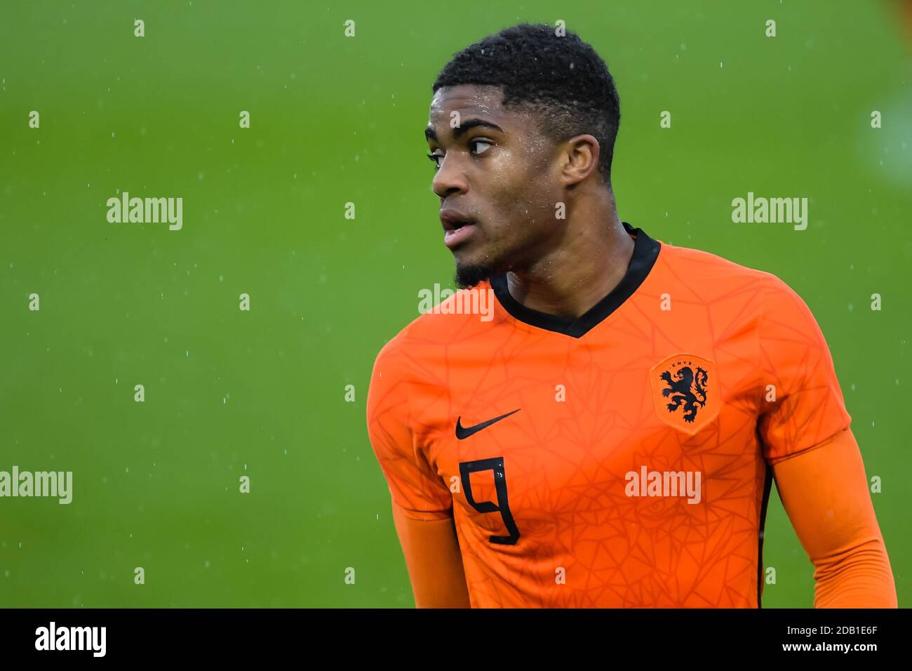 ALMERE, PAYS-BAS - NOVEMBRE 15 : Myron Boadu des pays-Bas U21 lors du match de qualification U21 de l'UEFA Euro entre la Hollande U21 et le Belarus U21 au stade Yanmar le 15 novembre 2020 à Almere, pays-Bas (photo de Gerrit van Keulen/Orange Pictures) Banque D'Images