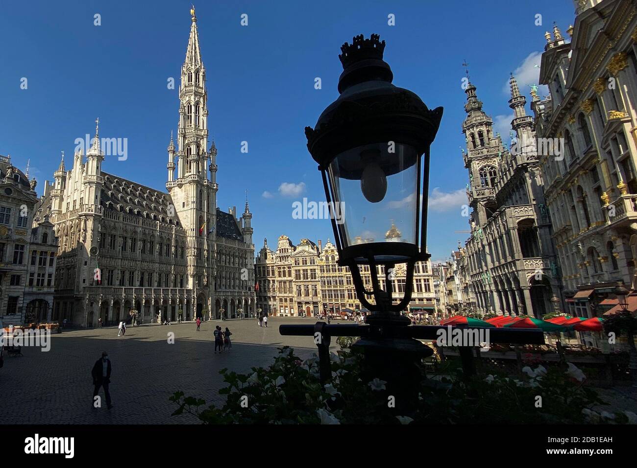 L'illustration montre l'hôtel de ville de Bruxelles dans la région de Bruxelles, mercredi 26 août 2020. BELGA PHOTO THIERRY ROGE Banque D'Images