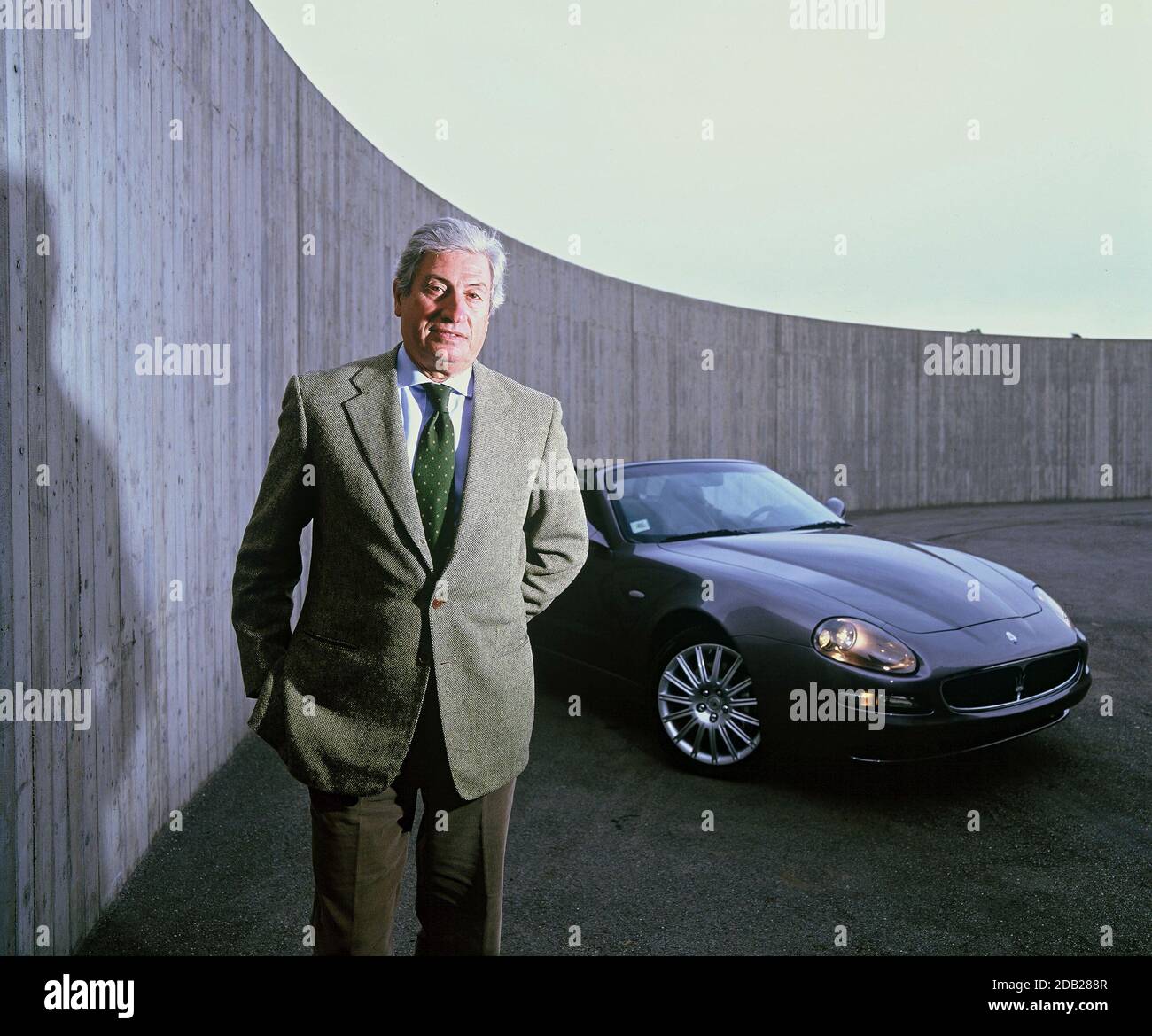 Italie, Modène, 20 janvier 2012 : Giorgetto Giugiaro. Designer italien de renommée mondiale pour l'industrie automobile. Photo © Sandro Michahelles/Sintesi/Alamy S. Banque D'Images