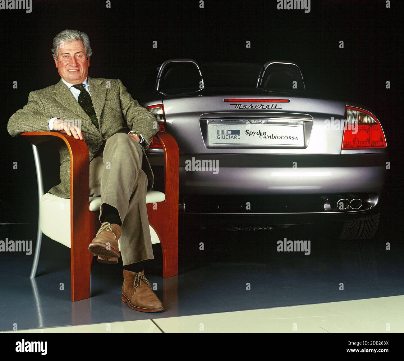 Italie, Modène, 20 janvier 2012 : Giorgetto Giugiaro. Designer italien de renommée mondiale pour l'industrie automobile. Photo © Sandro Michahelles/Sintesi/Alamy S. Banque D'Images