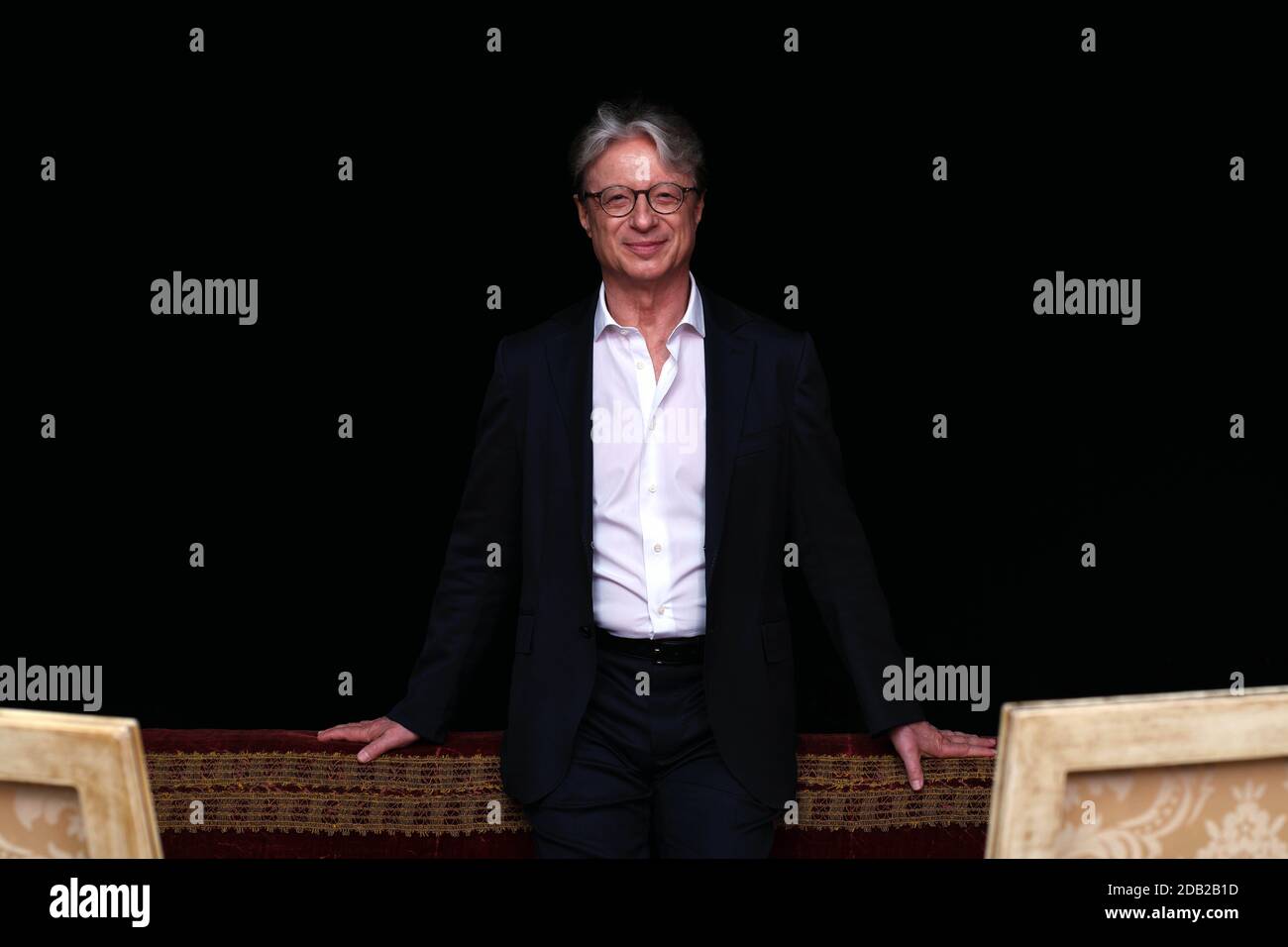 Italie, Parme, 9 octobre 2020 : Roberto Abbado, chef d'orchestre, directeur musical du Festival Verdi photo © Sandro Michahelles/Sintesi/Alamy Stoc Banque D'Images