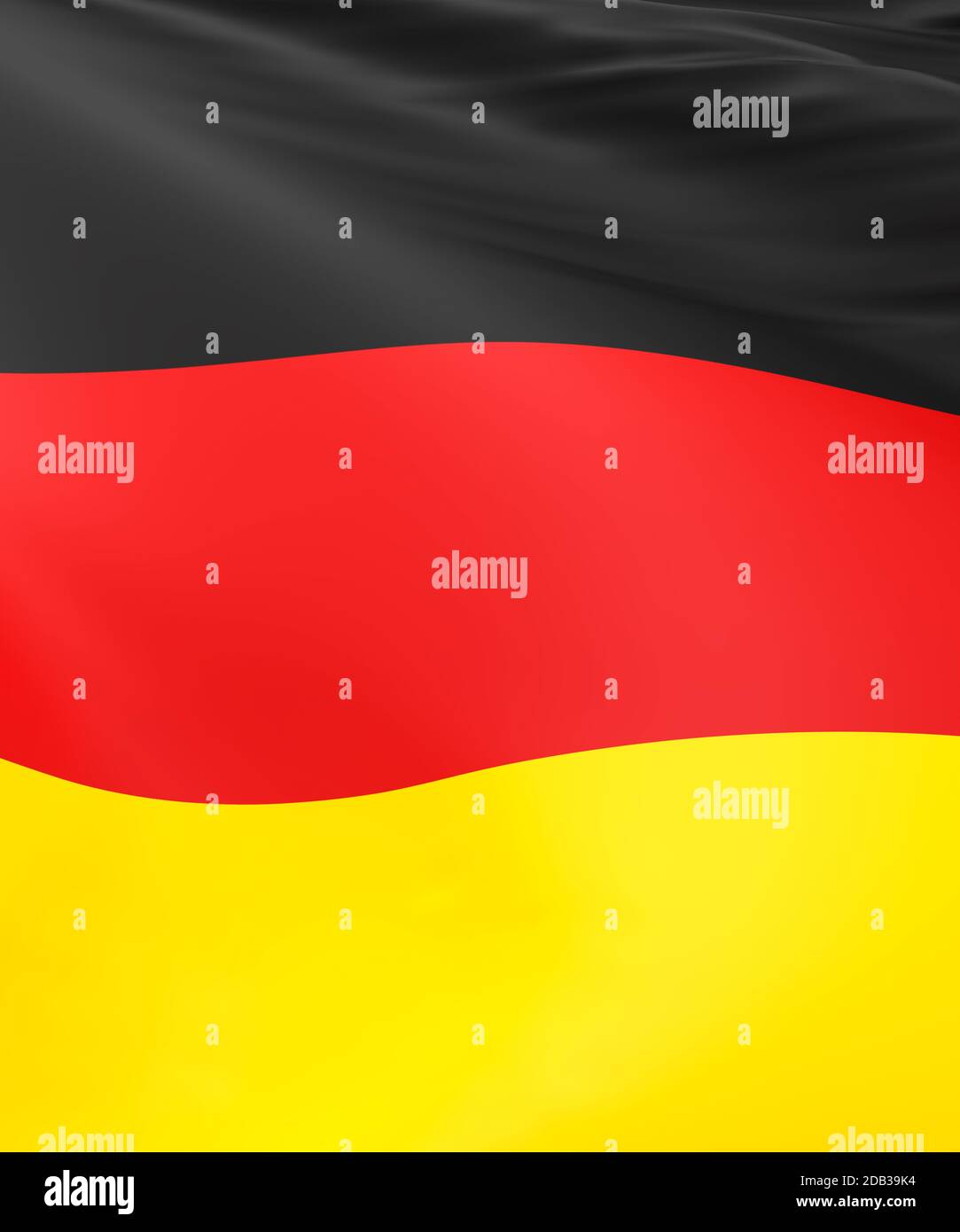 Drapeau de l'Allemagne en utilisant comme arrière-plan, rendu 3d Banque D'Images