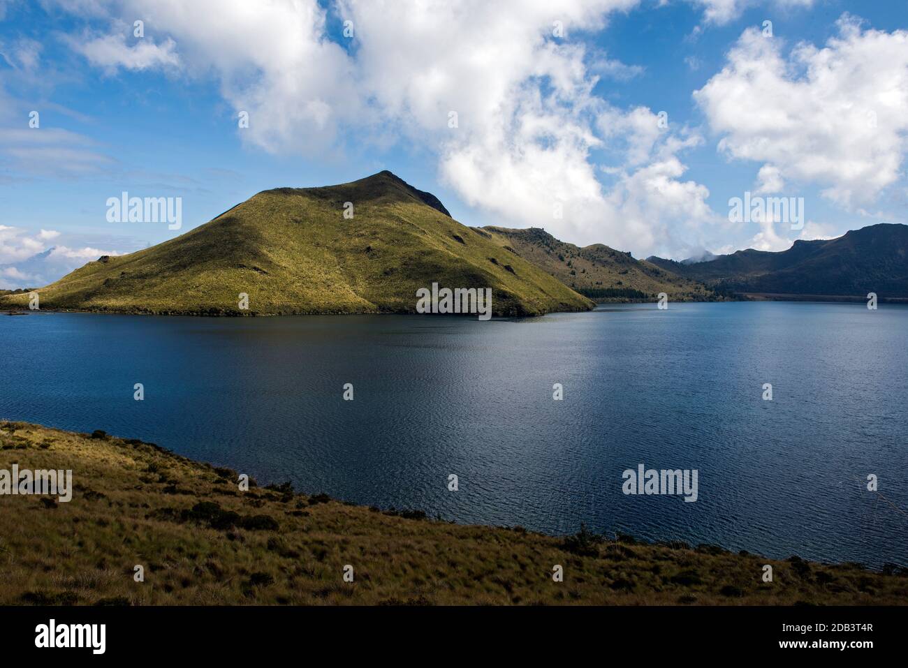 Laguna de Mojanda Banque D'Images