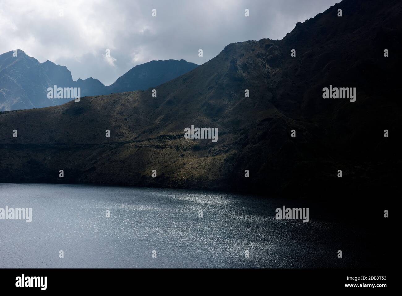 Laguna de Mojanda Banque D'Images