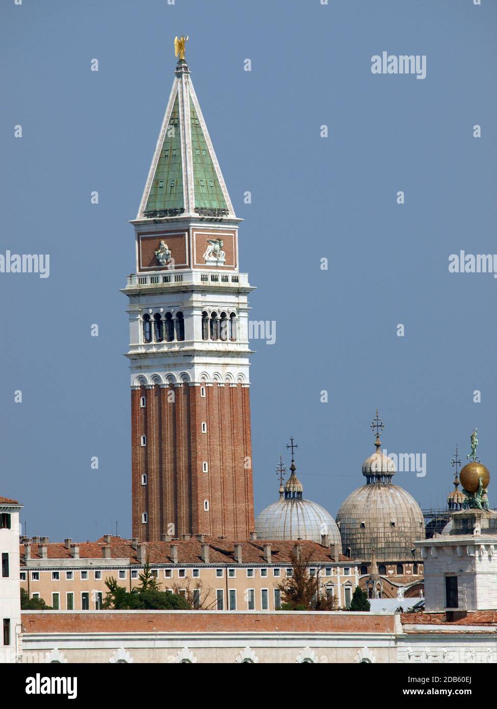 Venise vue du canal de la Giudecca. Banque D'Images