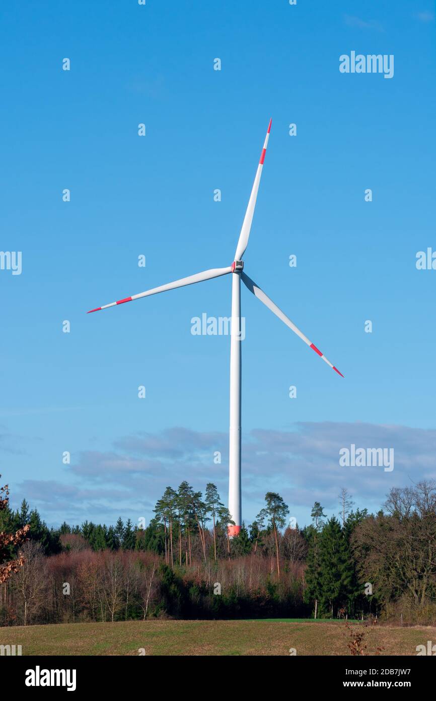 La création d'énergie alternative à celle de l'énergie éolienne Banque D'Images