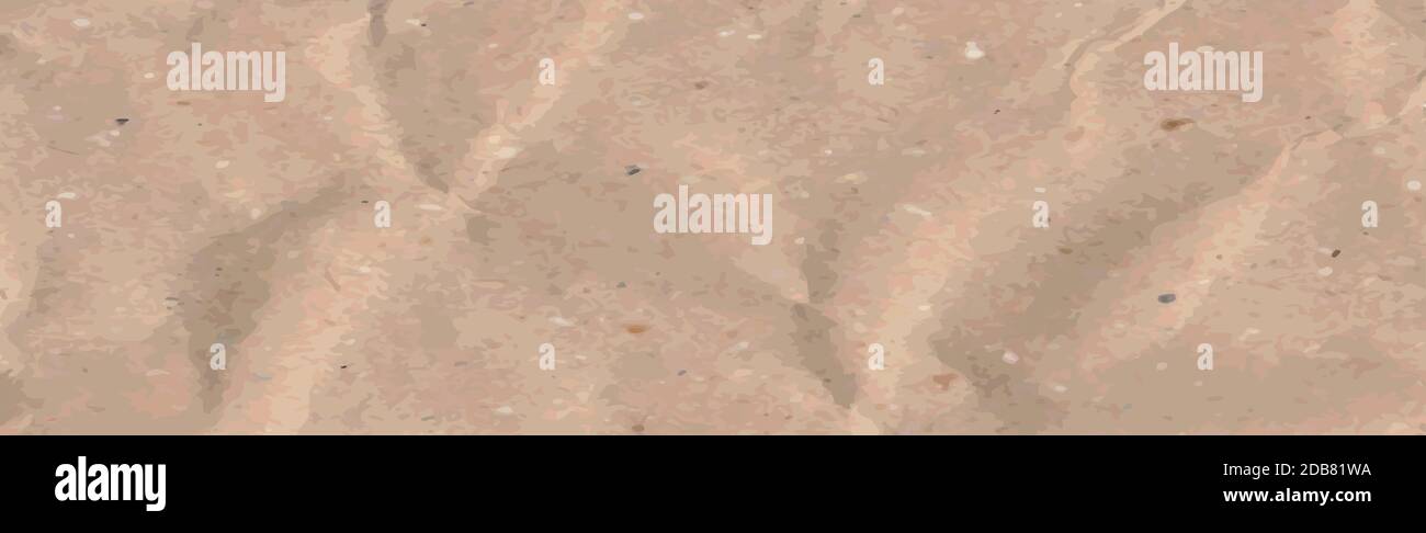 Papier en carton gris avec de nombreux plis différents - illustration Illustration de Vecteur