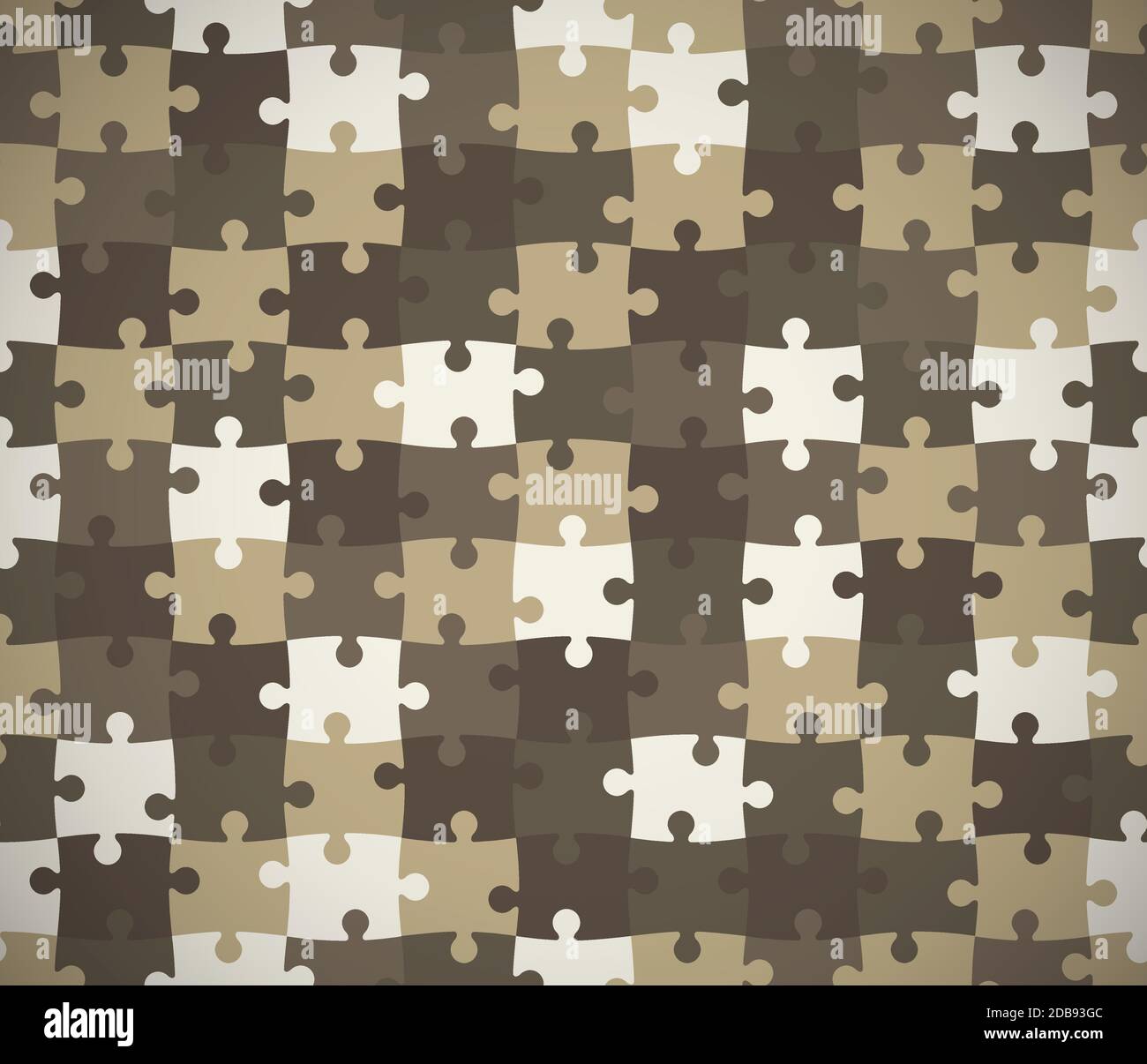 Texture de puzzle sans couture. Illustration de Vecteur