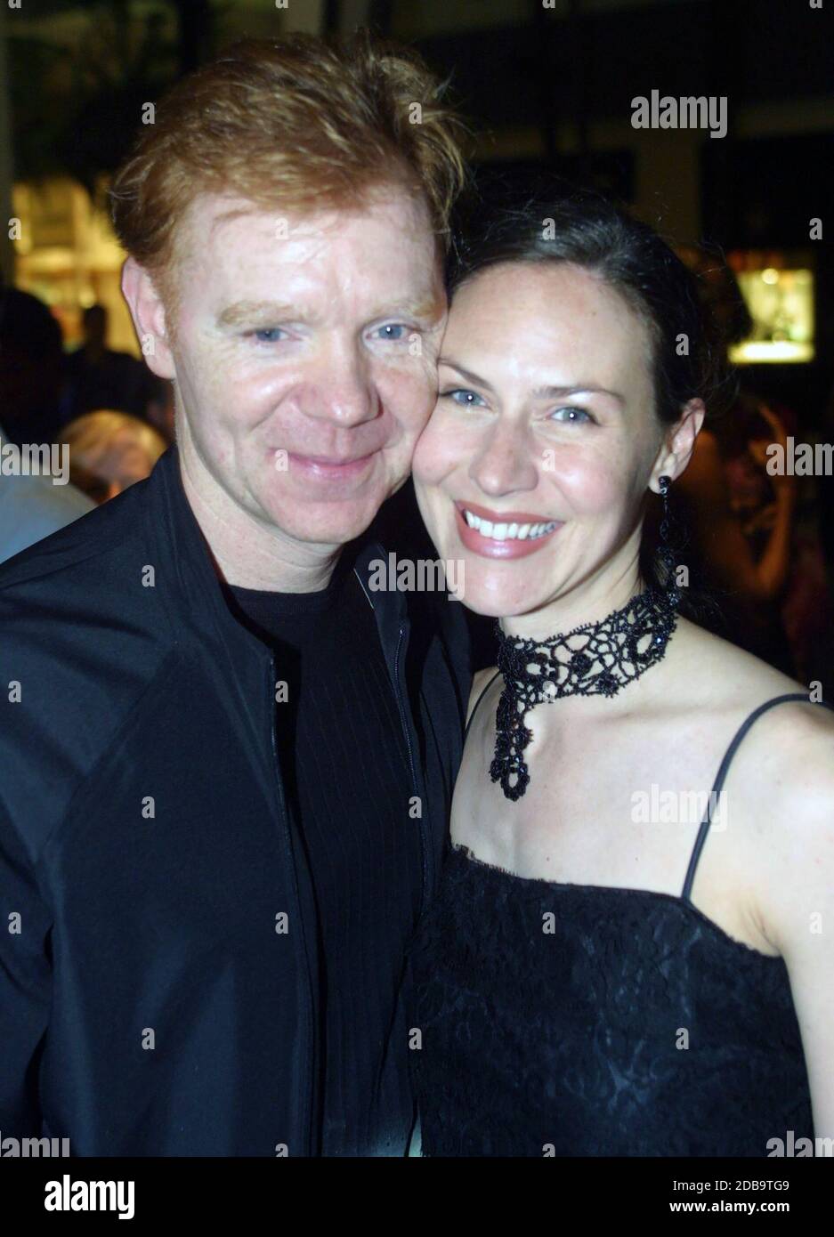 David Caruso Et Sa Compagne Adam caruso Banque de photographies et d'images à haute résolution - Alamy