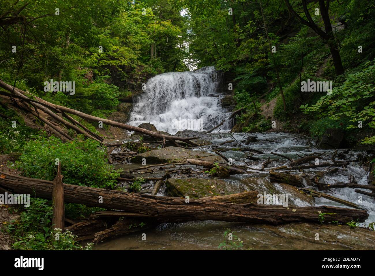 Lower Decew Falls conservation Area Saint Catharines Ontario Canada Banque D'Images