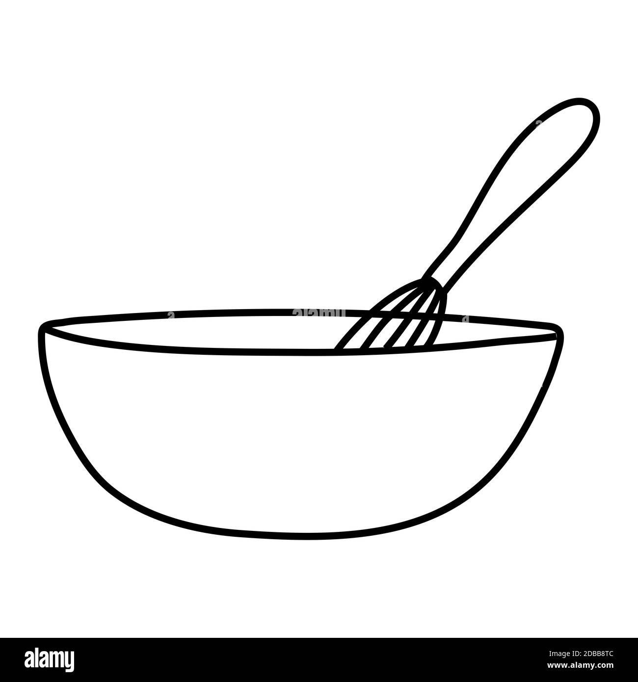 Pâte. Concepts fabrication d'une pâte, pétrissage de la pâte à l'aide d'un mixeur plongeant, sur fond bleu foncé, vue rapprochée du dessus pour les infographies Web Banque D'Images