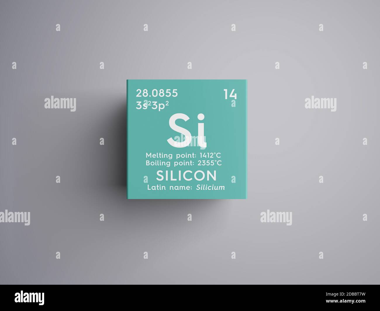 Silicium. Silicium. Métalloïdes. Élément chimique du tableau périodique — free download