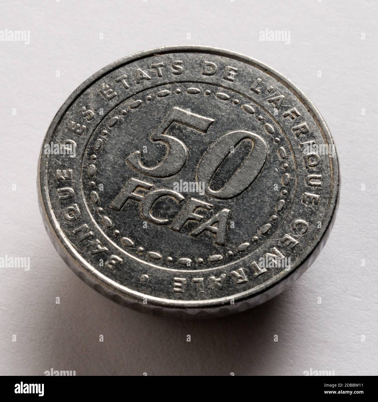 Gros plan sur le franc CFA Banque D'Images