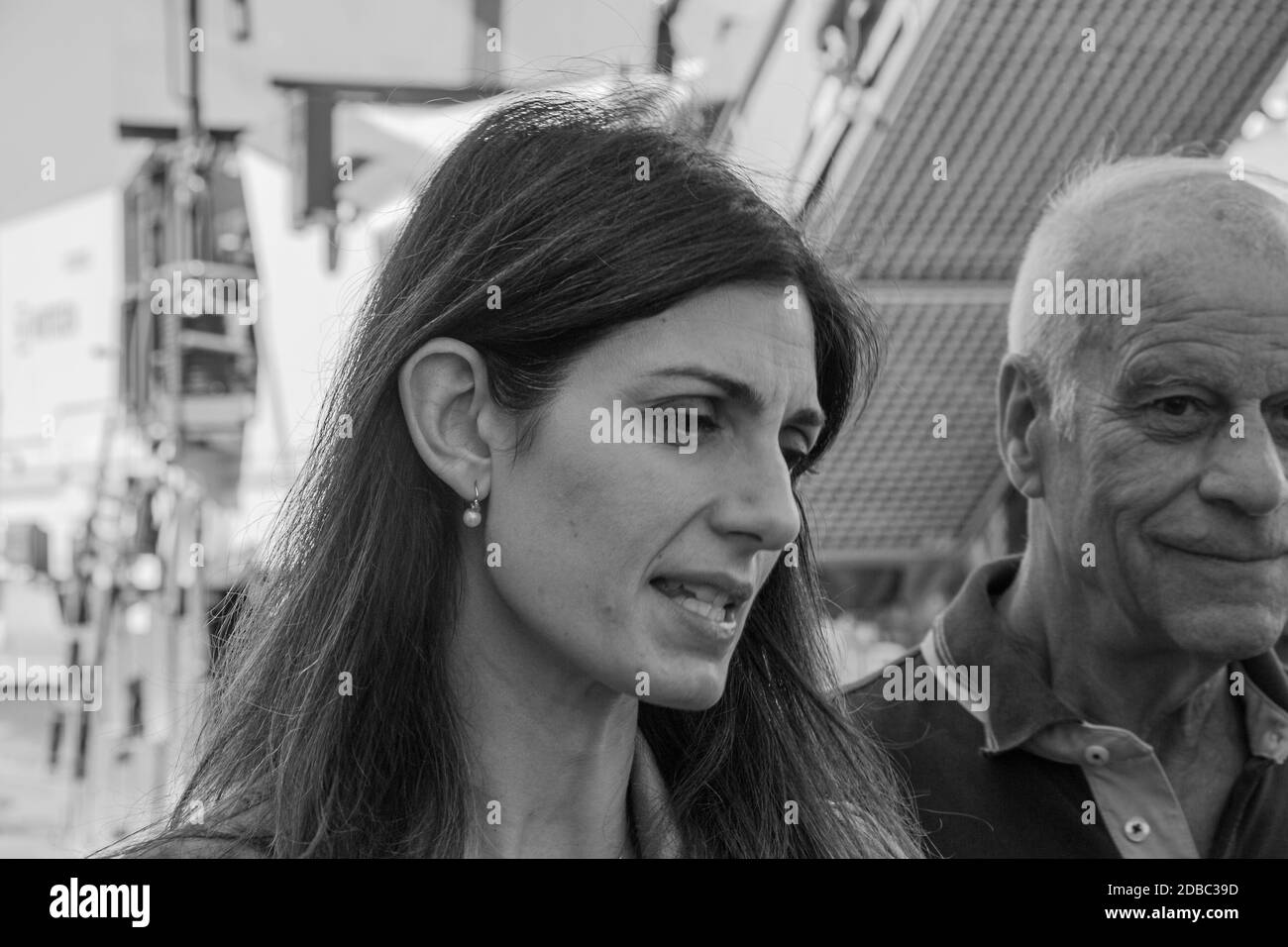 Roma Virginia Raggi Banque D'Images