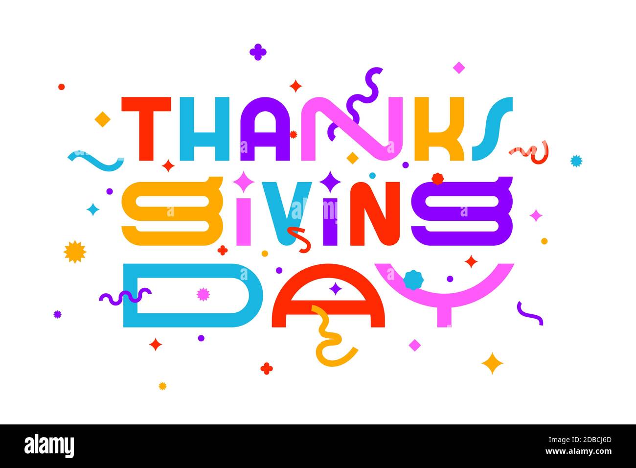 Merci. Carte de vœux Illustration de Vecteur