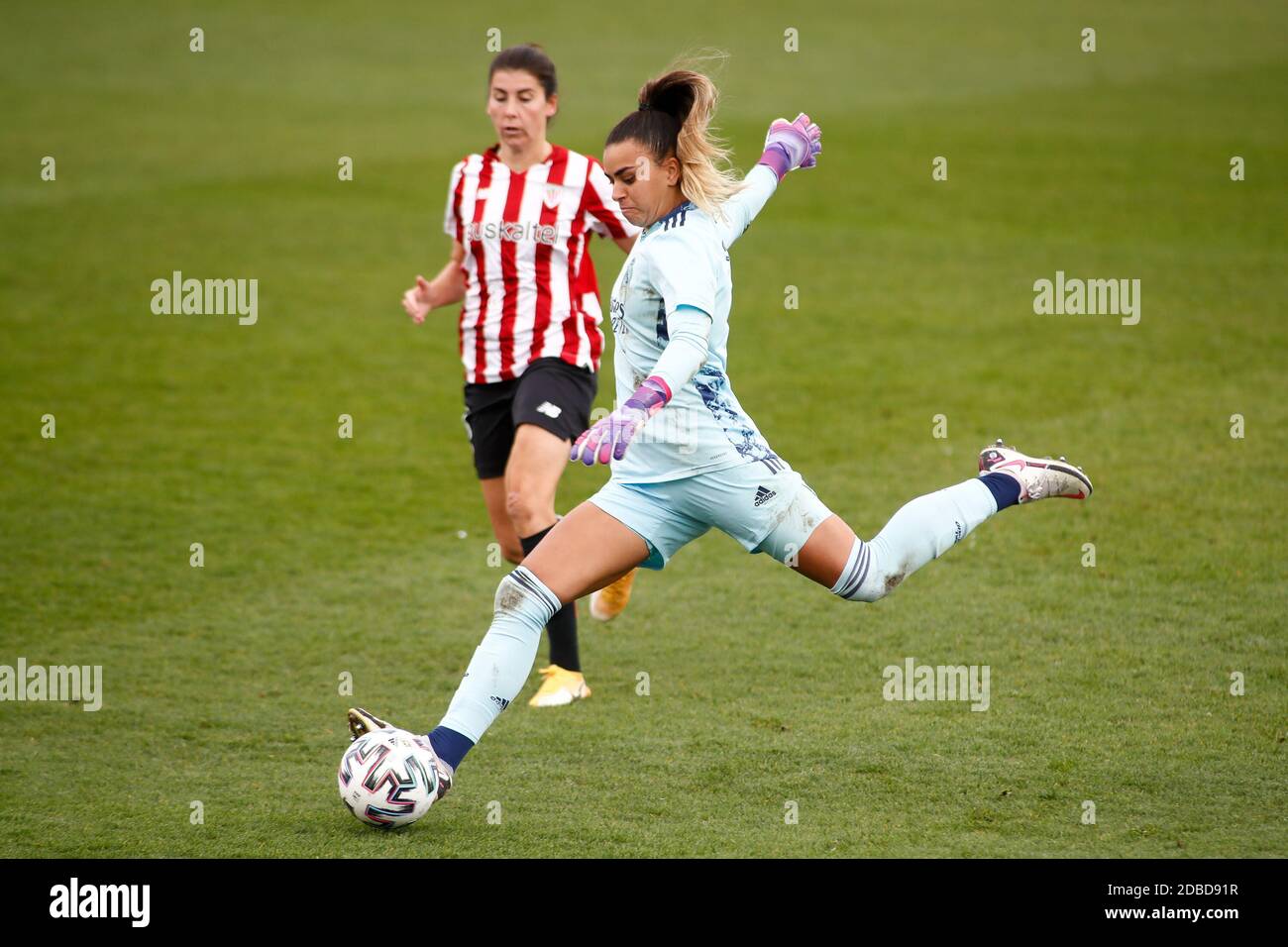 Maria Isabel 'misa' du Real Madrid pendant le championnat d'Espagne femmes&#039;s, Primera Iberdrola football match entre Real / LM Banque D'Images