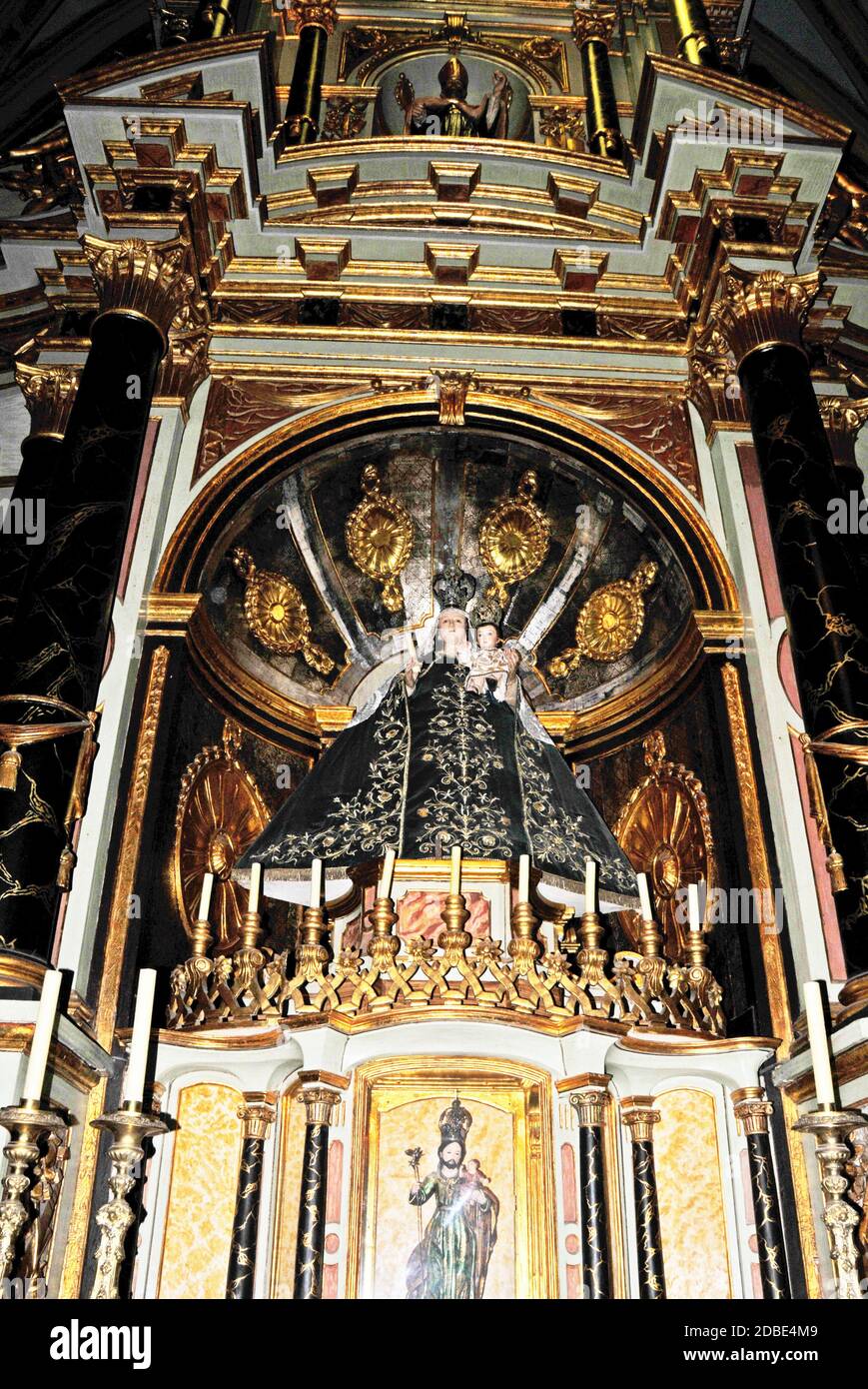cathédrale, Lima, Pérou Banque D'Images