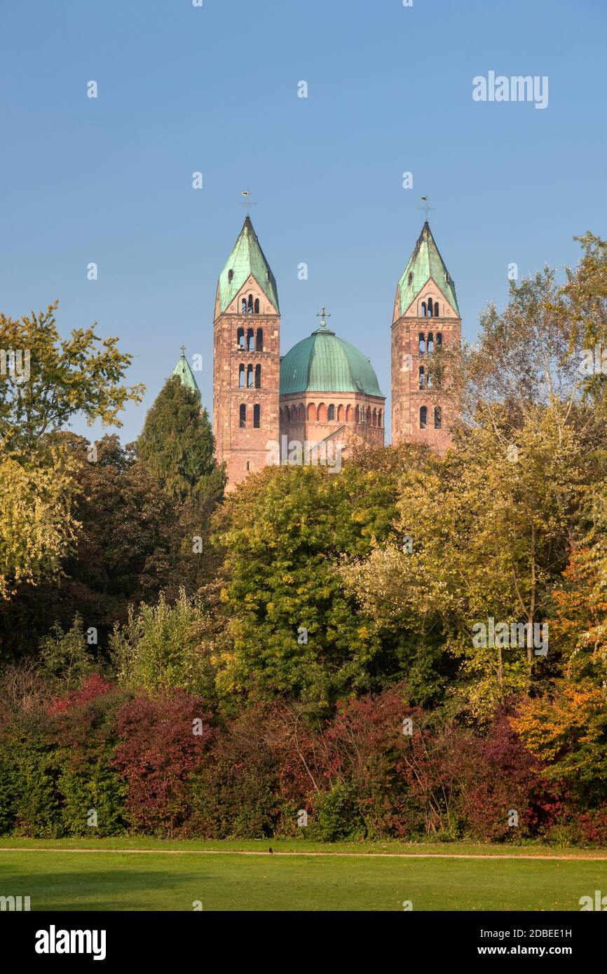 Géographie / Voyage, Allemagne, Rhénanie-Palatinat, Speyer, minster at Speyer, région métropolitaine de Rhei, droits-supplémentaires-autorisation-Info-non-disponible Banque D'Images