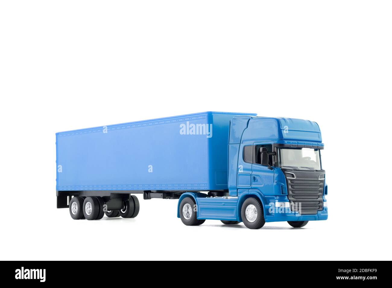 Camion Solido 1:24 Avec Bâche Bleue/blanche - Tarpolin Remorque - Modèle Neuf