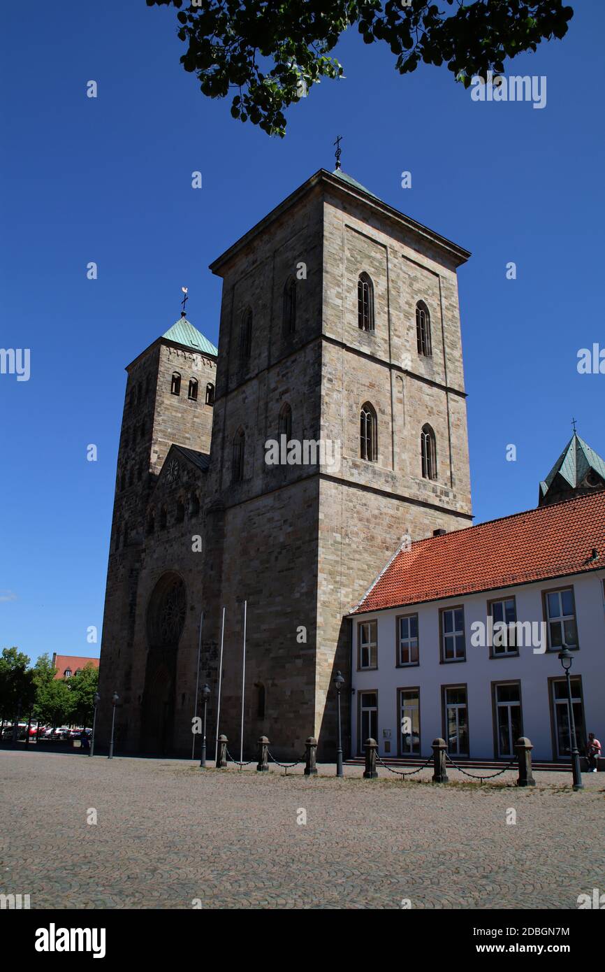 La cathédrale d'Osnabrück Banque D'Images