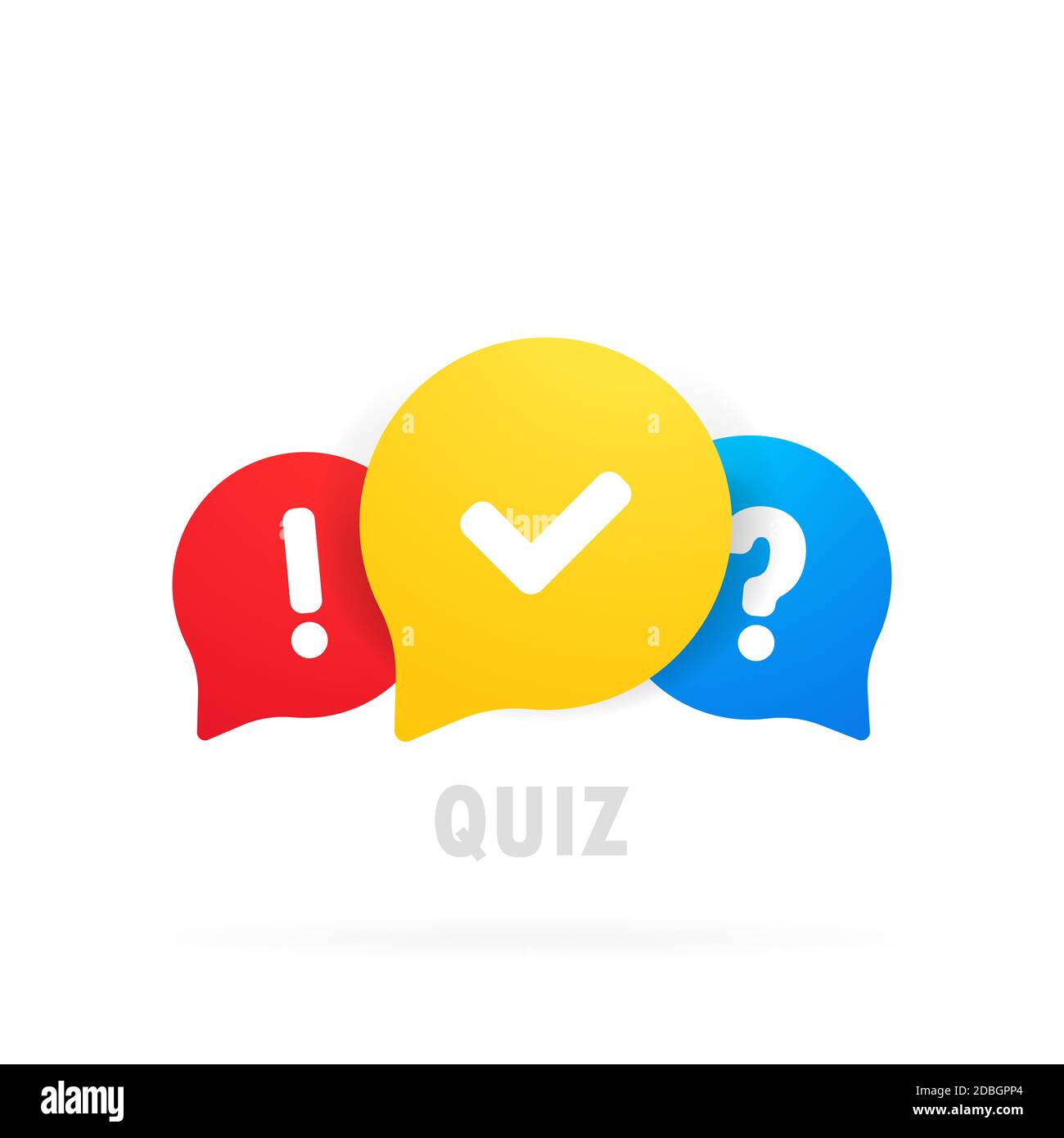 Quiz background Banque d'images vectorielles - Alamy