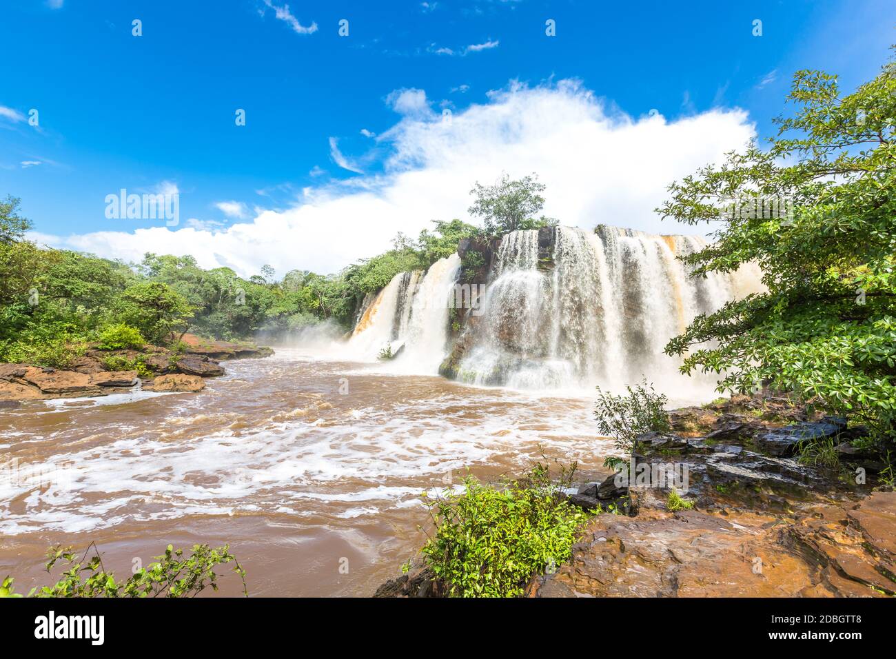 Chapada das Mesas dans le Maranhão au Brésil. Banque D'Images