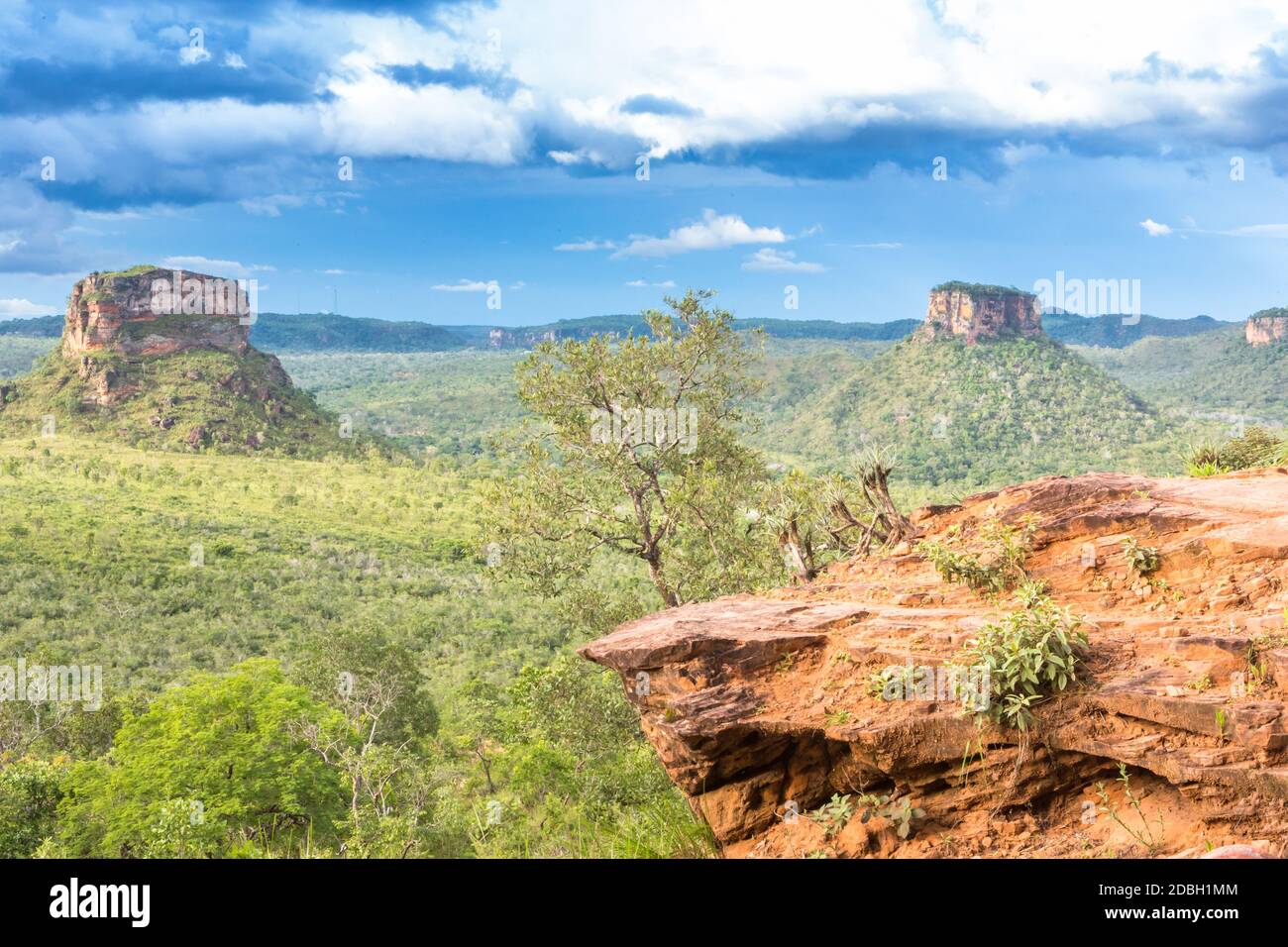 Chapada das Mesas dans le Maranhão au Brésil. Banque D'Images