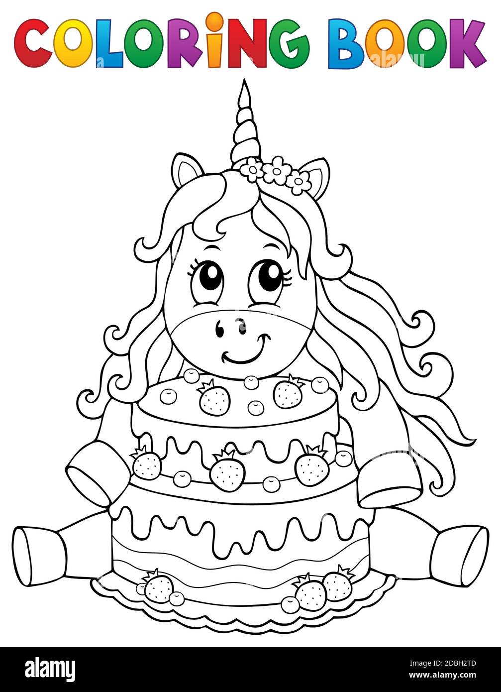 Licorne A Colorier Anniversaire Banque D Images Detourees Alamy Licorne A Colorier Anniversaire Banque D Images Detourees Alamy
