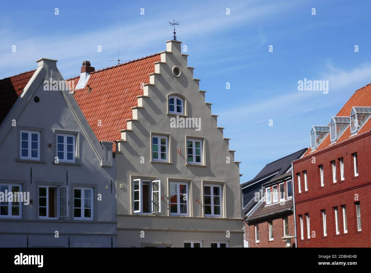 Glückstadt dans Schleswig Holstein Banque D'Images