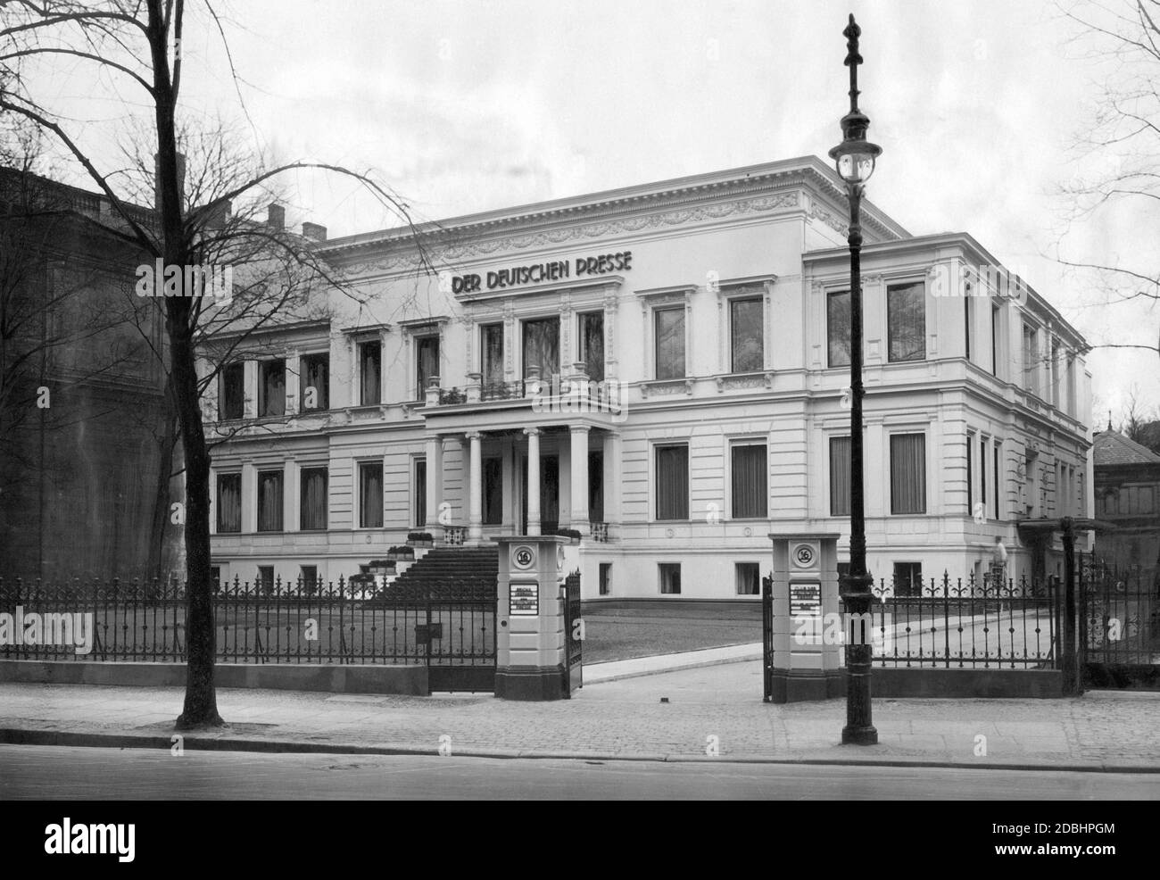 The Haus der Deutschen presse in Tiergartenstrasse 16. Banque D'Images