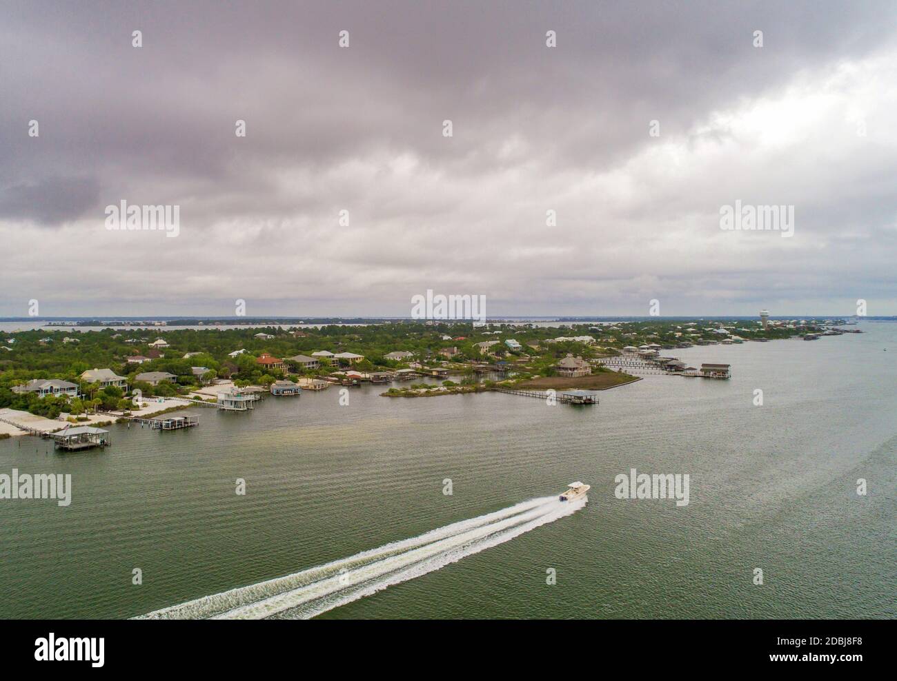 Ono Island à Orange Beach, Alabama Banque D'Images